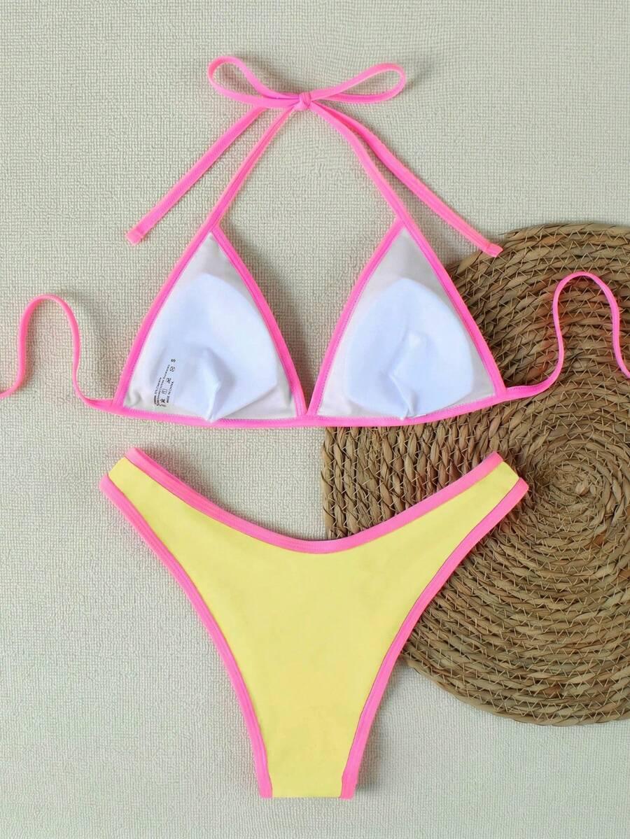 SHEIN DWUCZĘŚCIOWY STRÓJ KĄPIELOWY S09__S