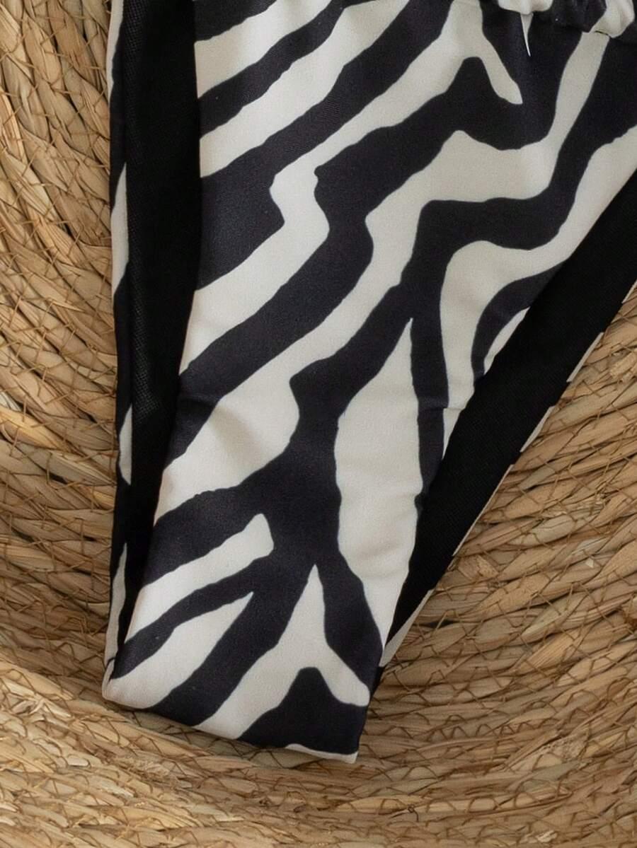 SHEIN DWUCZĘŚCIOWY STRÓJ KĄPIELOWY WZÓR S09__XS