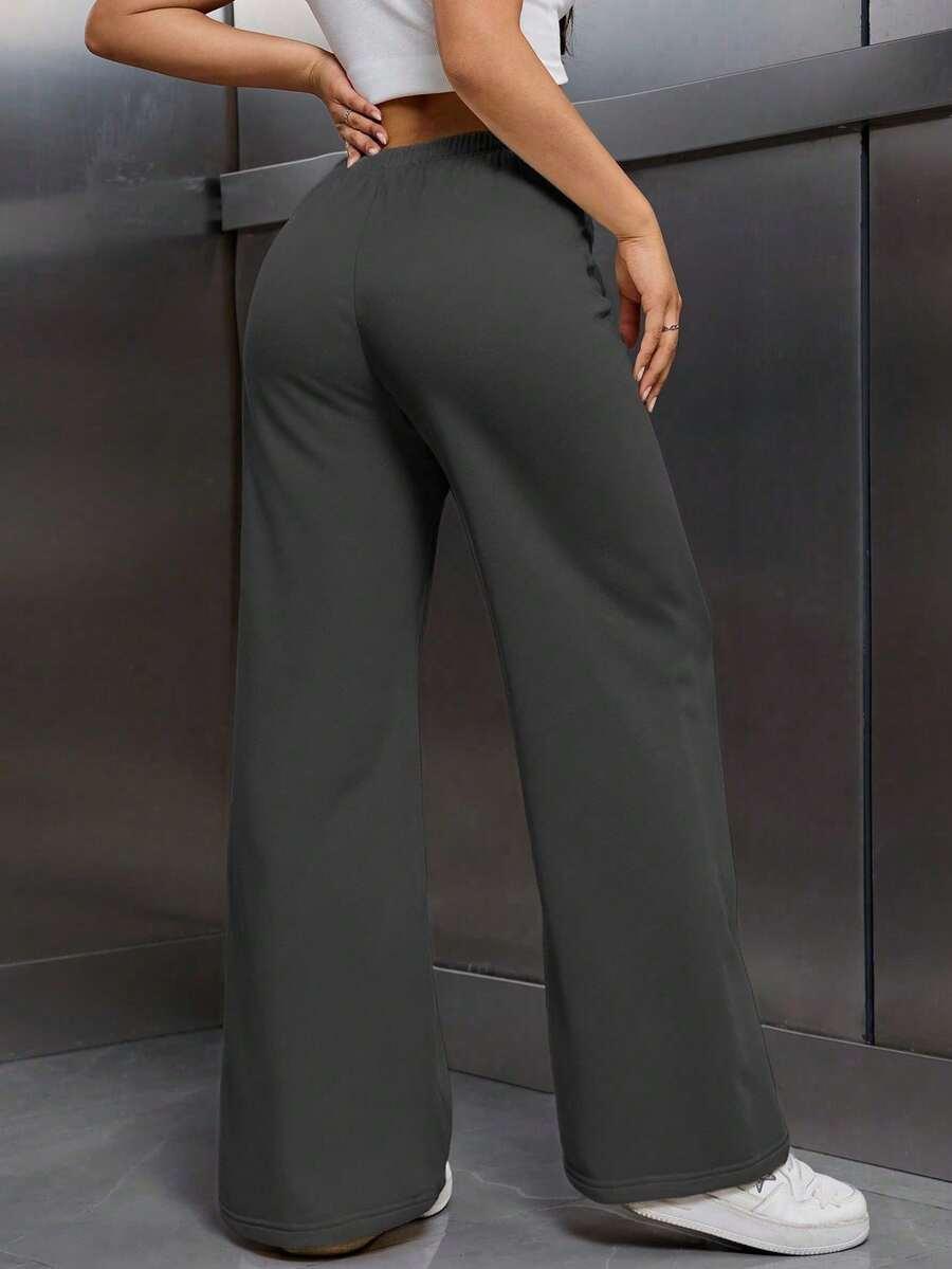 SHEIN SZARE SPODNIE DRESOWE S06__XL