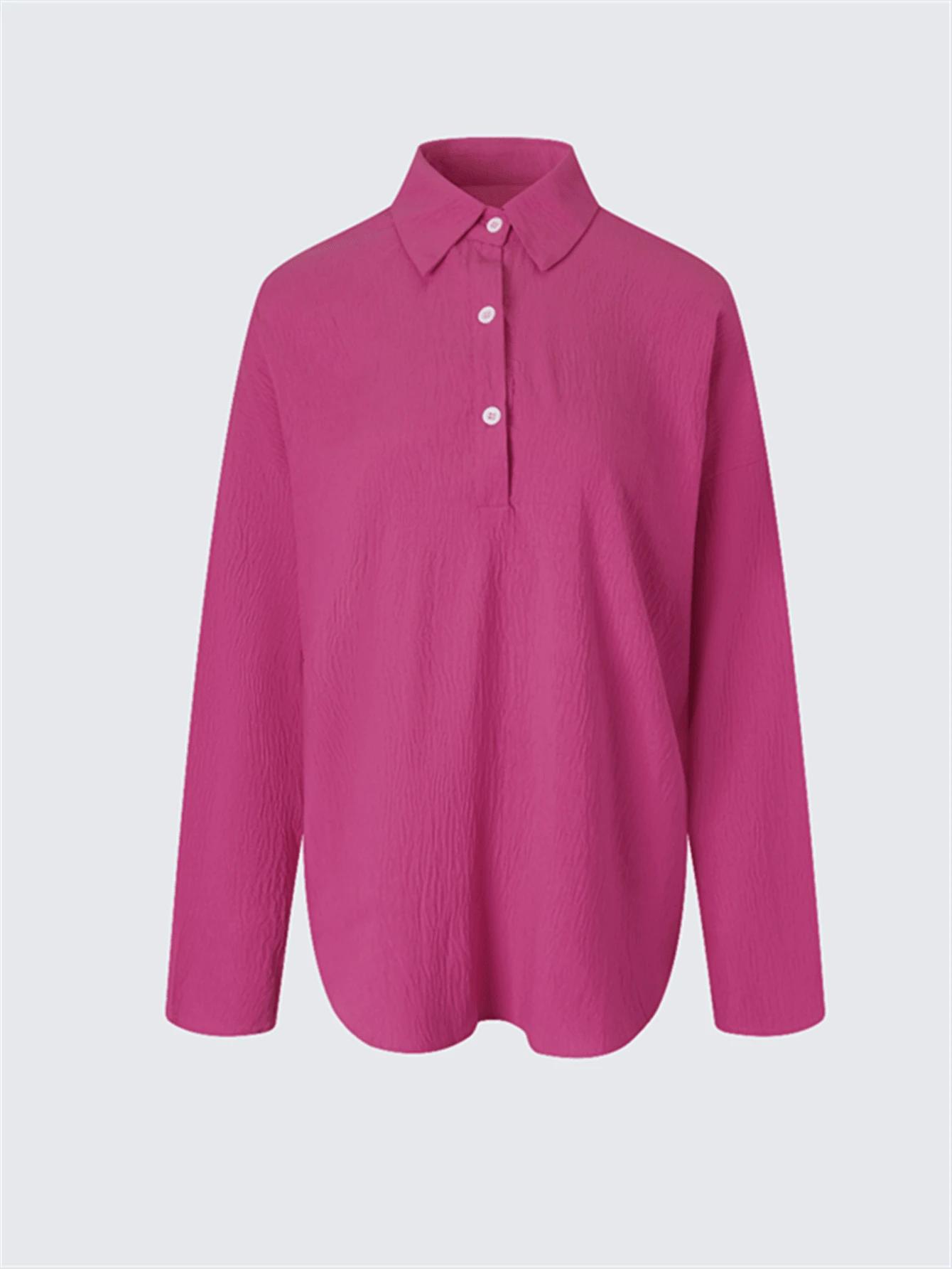 SHEIN RÓŻOWA KOSZULA GUZIKI S06__L