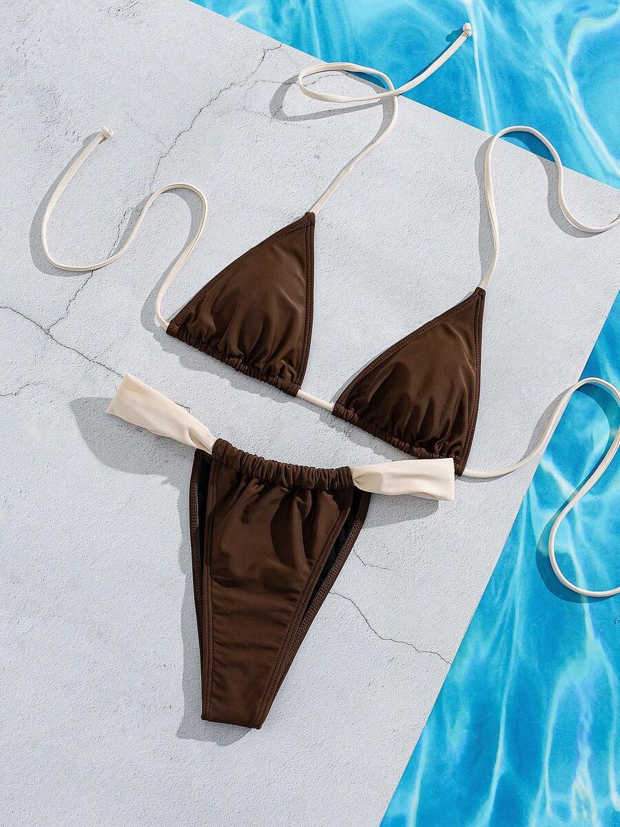 SHEIN DWUCZĘŚCIOWY STRÓJ KĄPIELOWY S09__S
