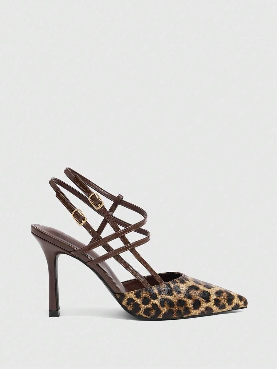 CUCCOO CZÓŁENKA NA SZPILCE ANIMAL PRINT PK01__41
