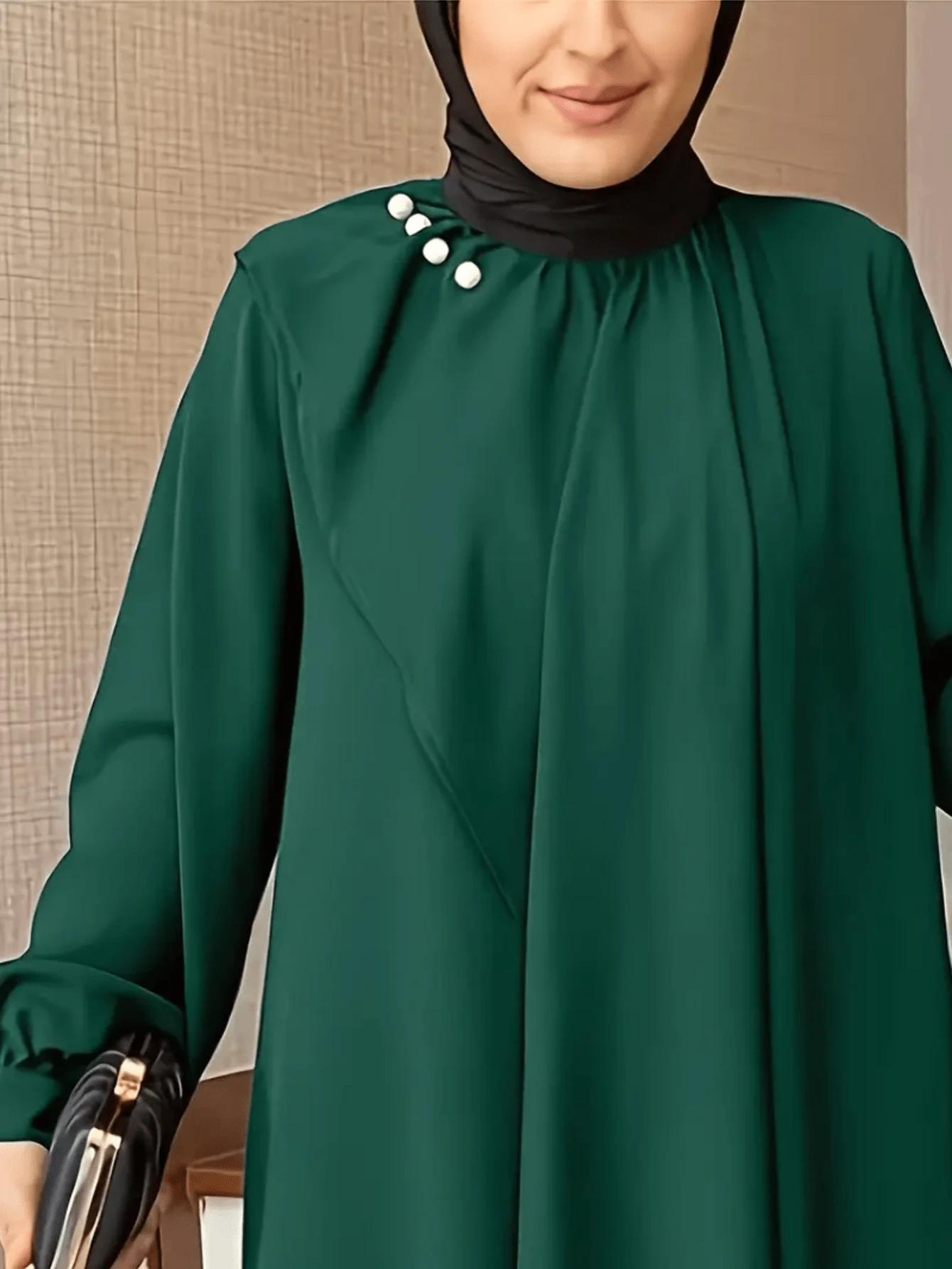 SHEIN ZIELONA MAXI SUKIENKA S06__XXL