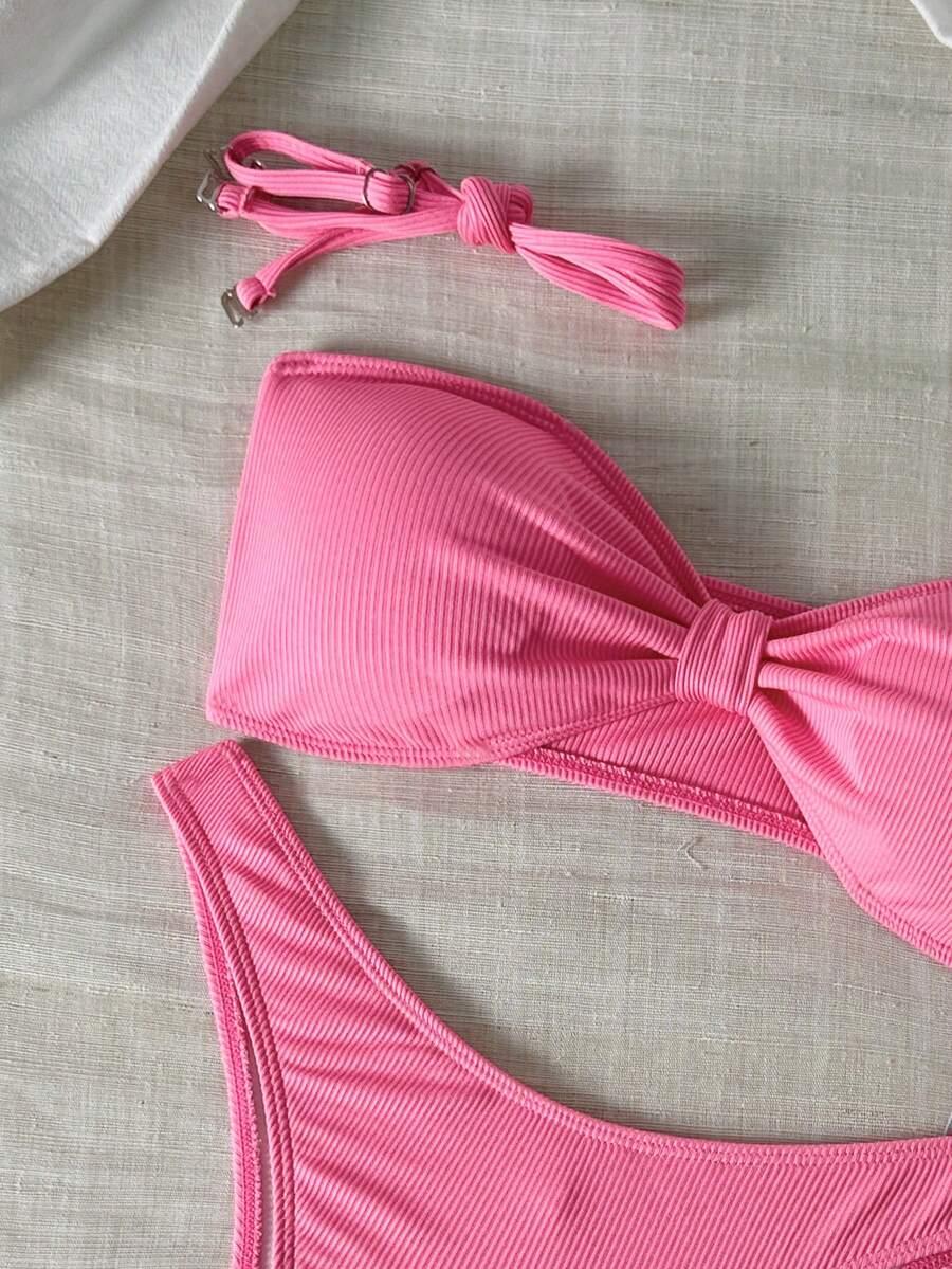 SHEIN DWUCZĘŚCIOWY STRÓJ KĄPIELOWY S09__L