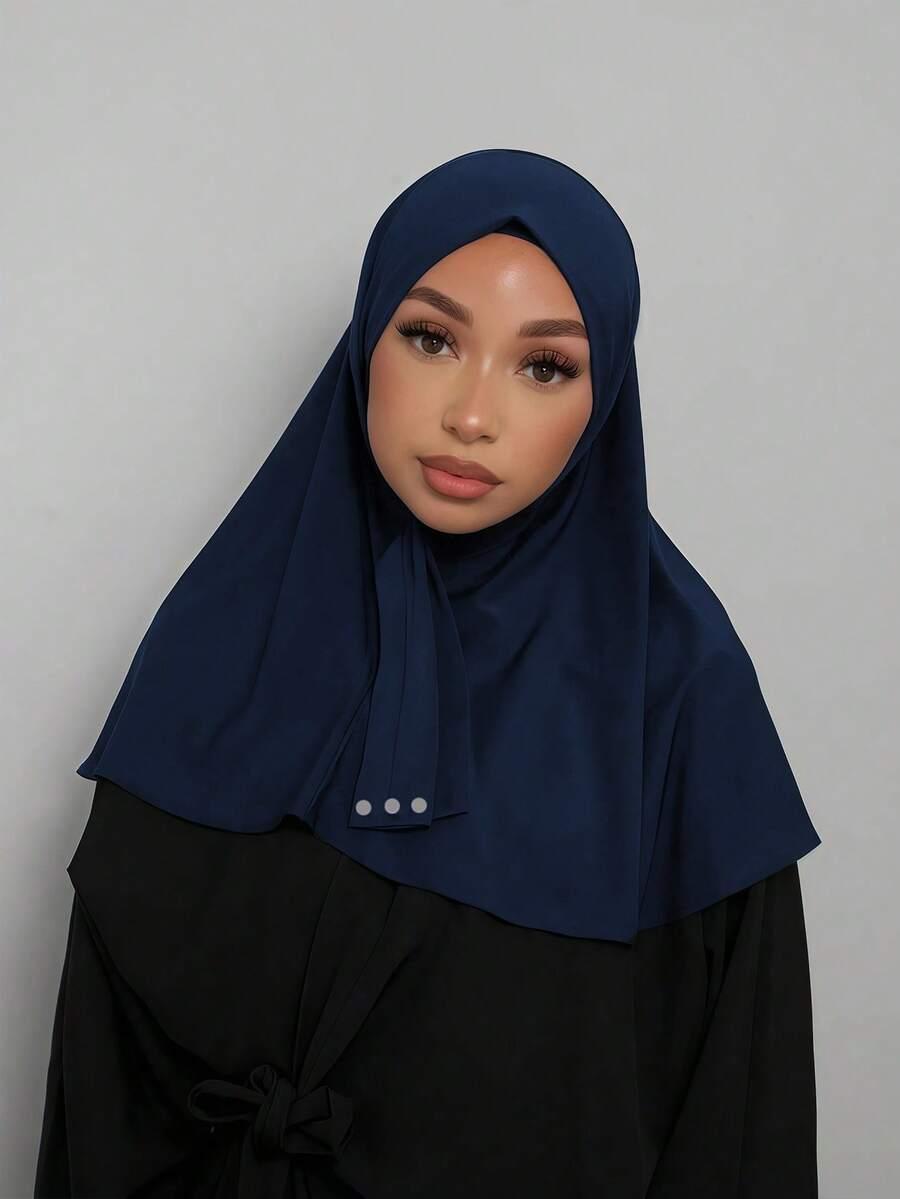 SHEIN GRANATOWA CHUSTA HIDŻAB S07
