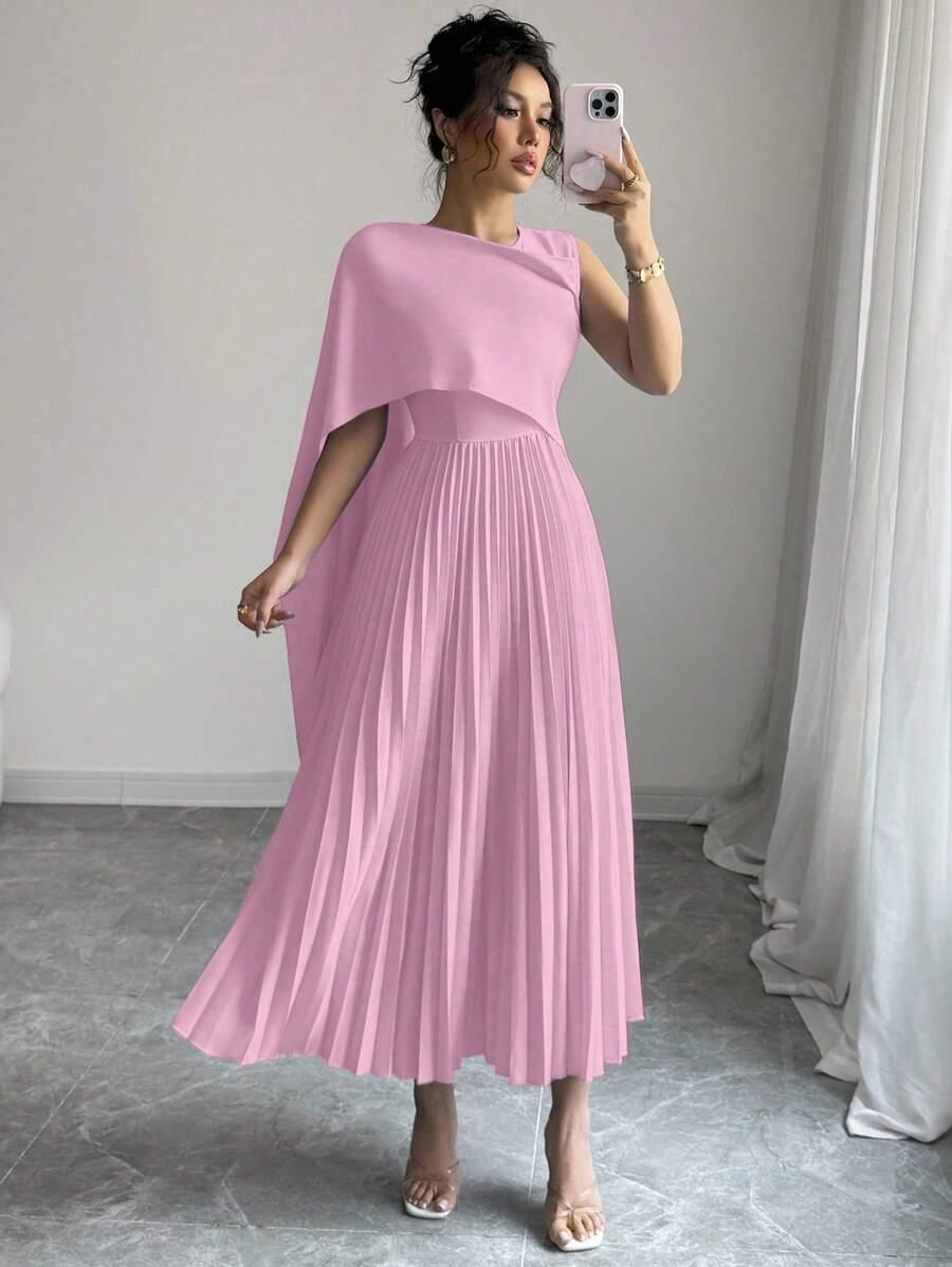 ELENZGA PLISOWANA MAXI SUKIENKA PK01__M
