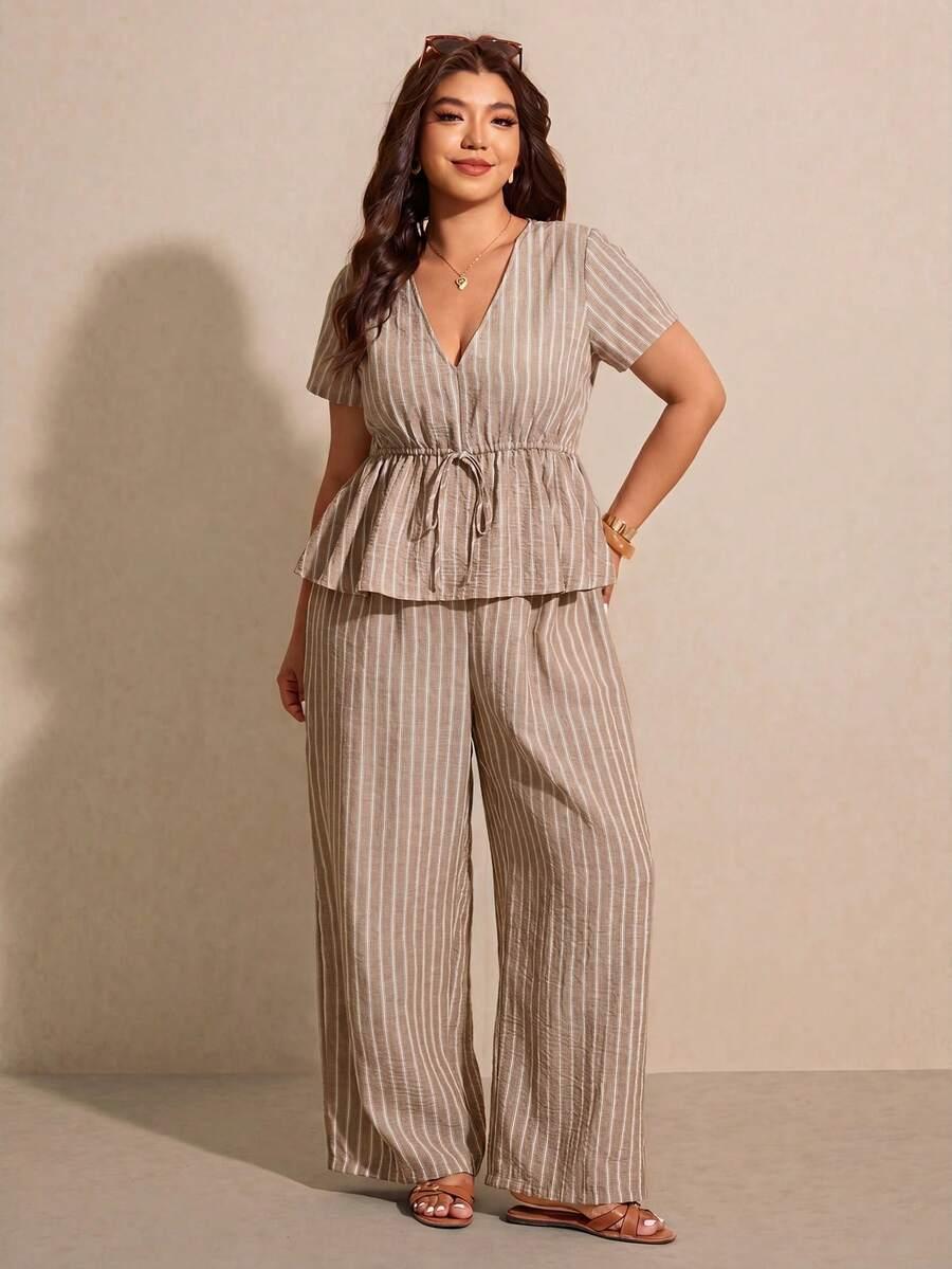 SHEIN BLUZKA W PASKI WIĄZANIE S09__48