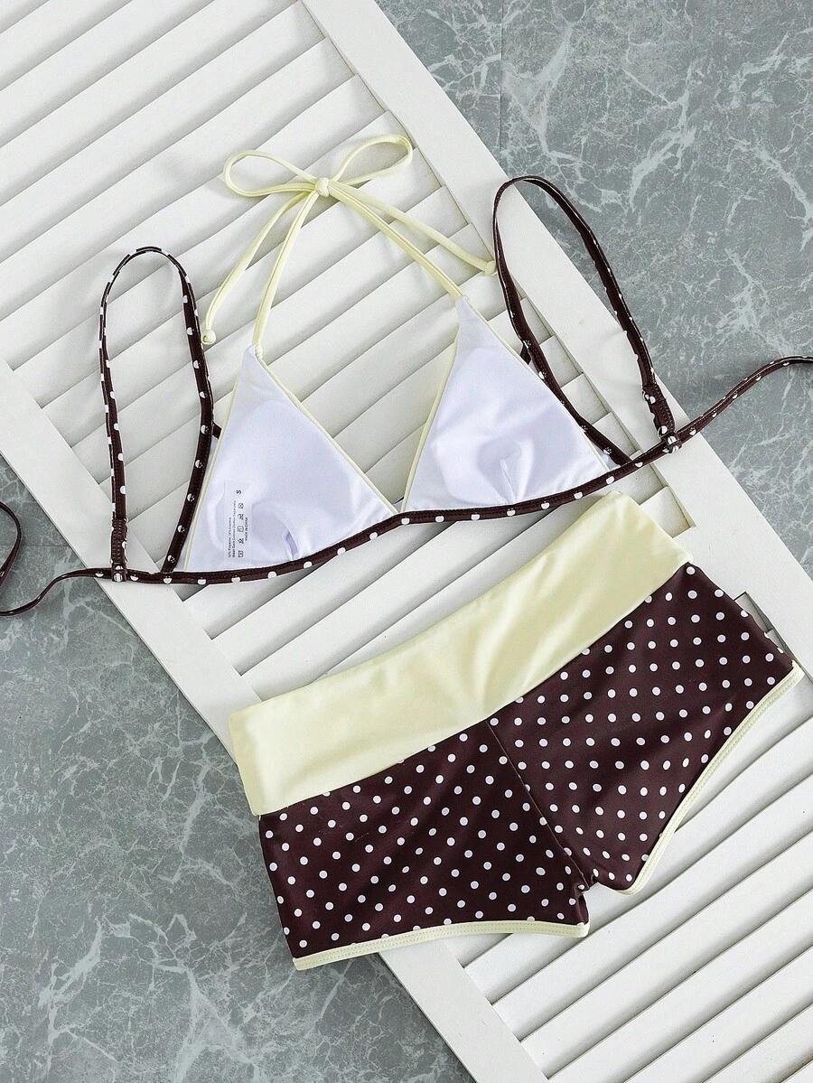 SHEIN DWUCZĘŚCIOWY STRÓJ KĄPIELOWY S09__S