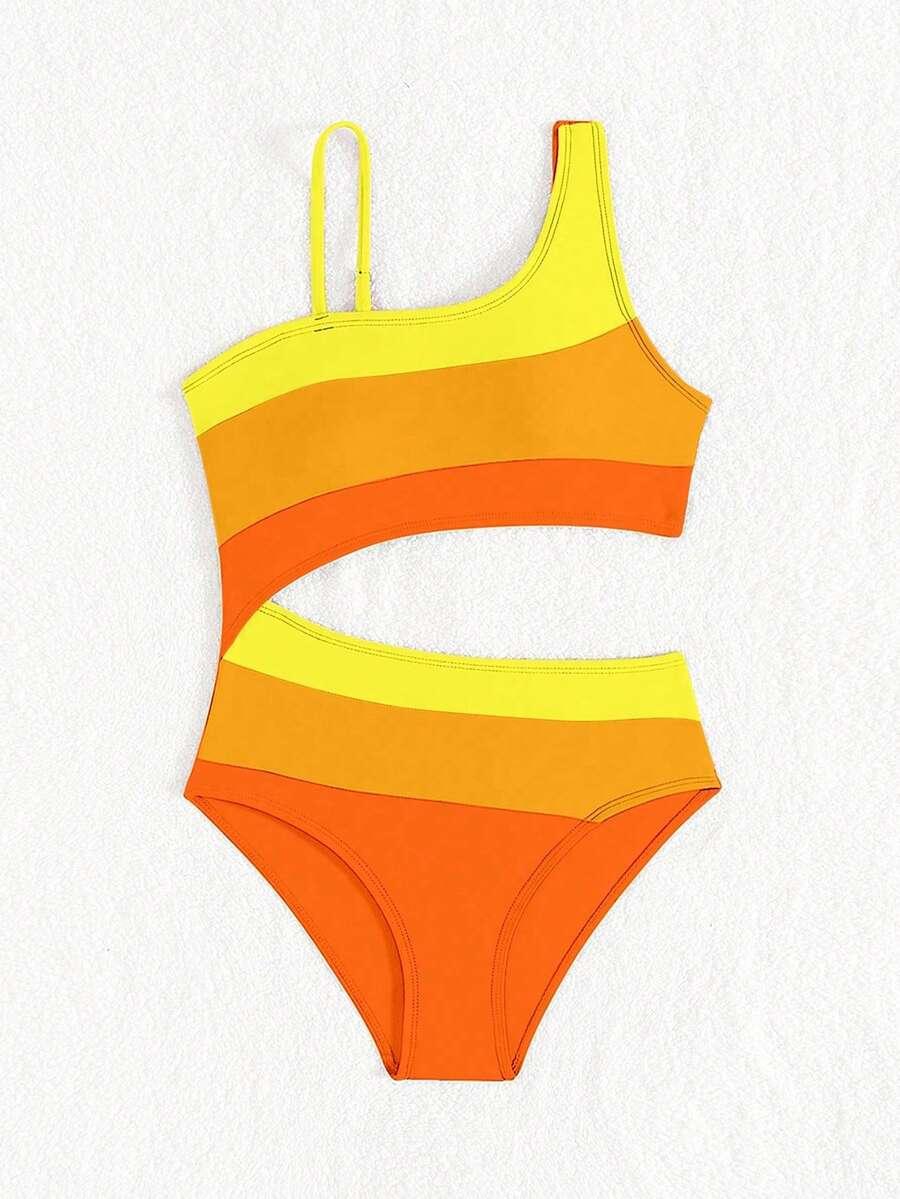 SHEIN STRÓJ KĄPIELOWY JEDNOCZĘŚCIOWY S09__134-140