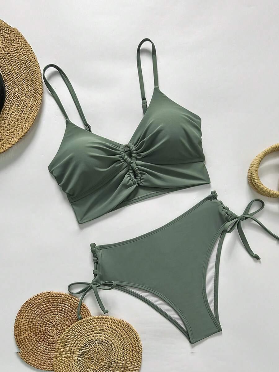 SHEIN DWUCZĘŚCIOWY STRÓJ KĄPIELOWY S09__S