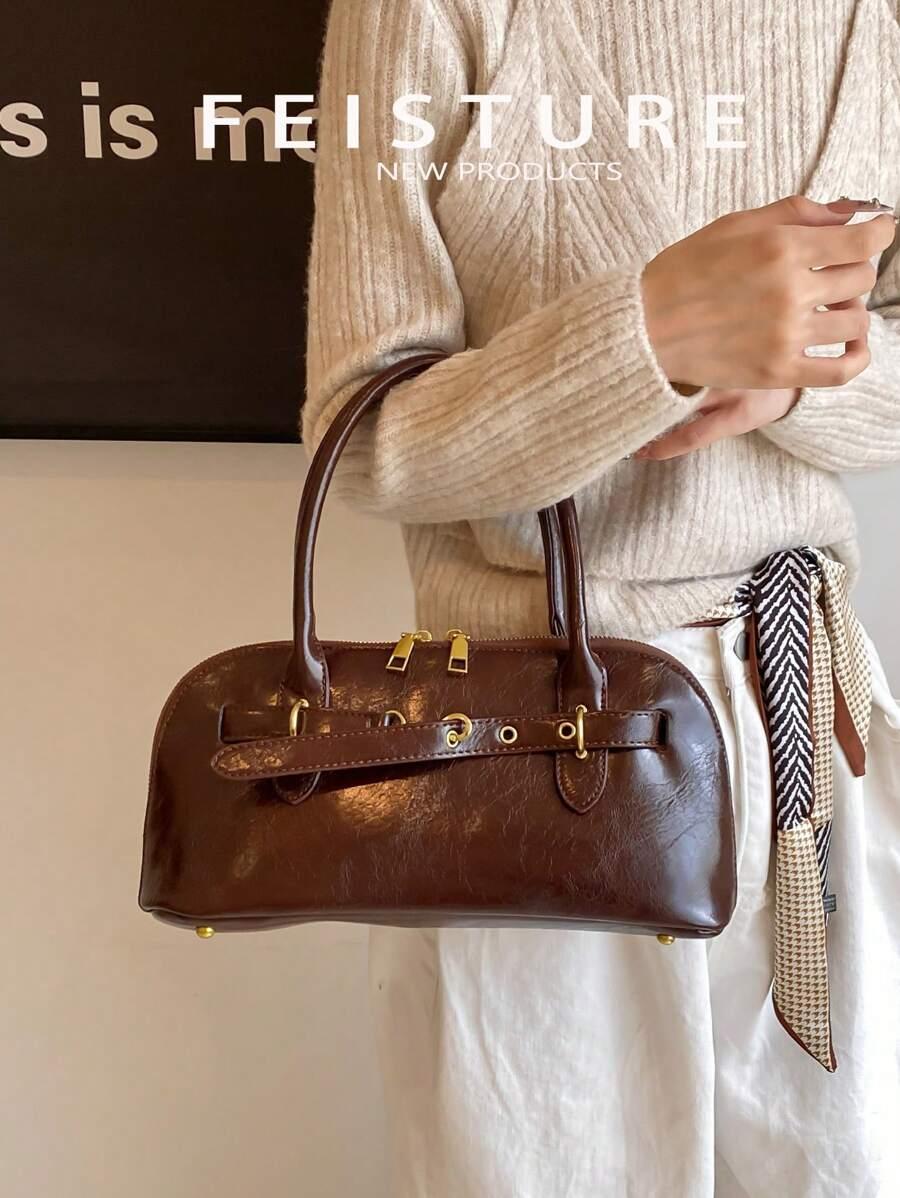 SHEIN BRĄZOWA TOREBKA NA RAMIĘ S07__15X32