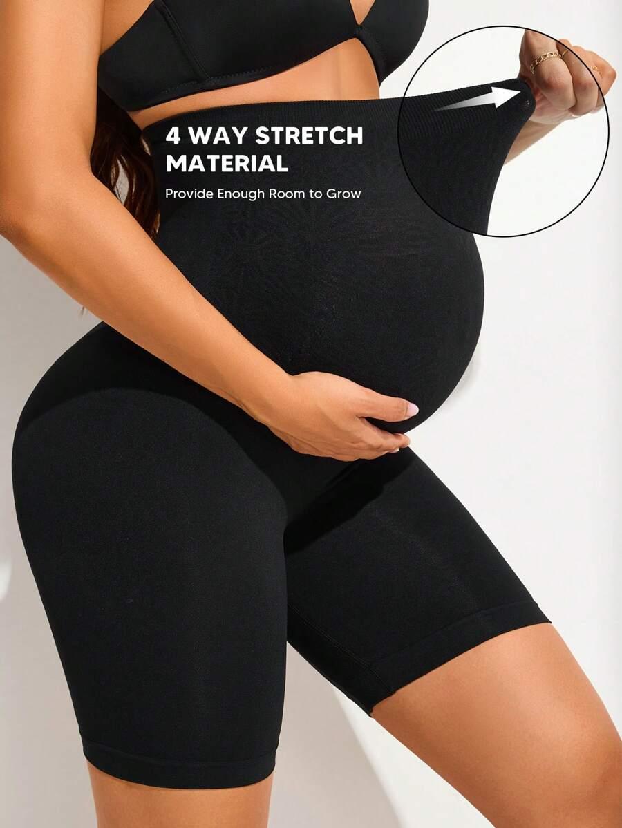 SHEIN CZARNE CIĄŻOWE LEGGINSY S06__S