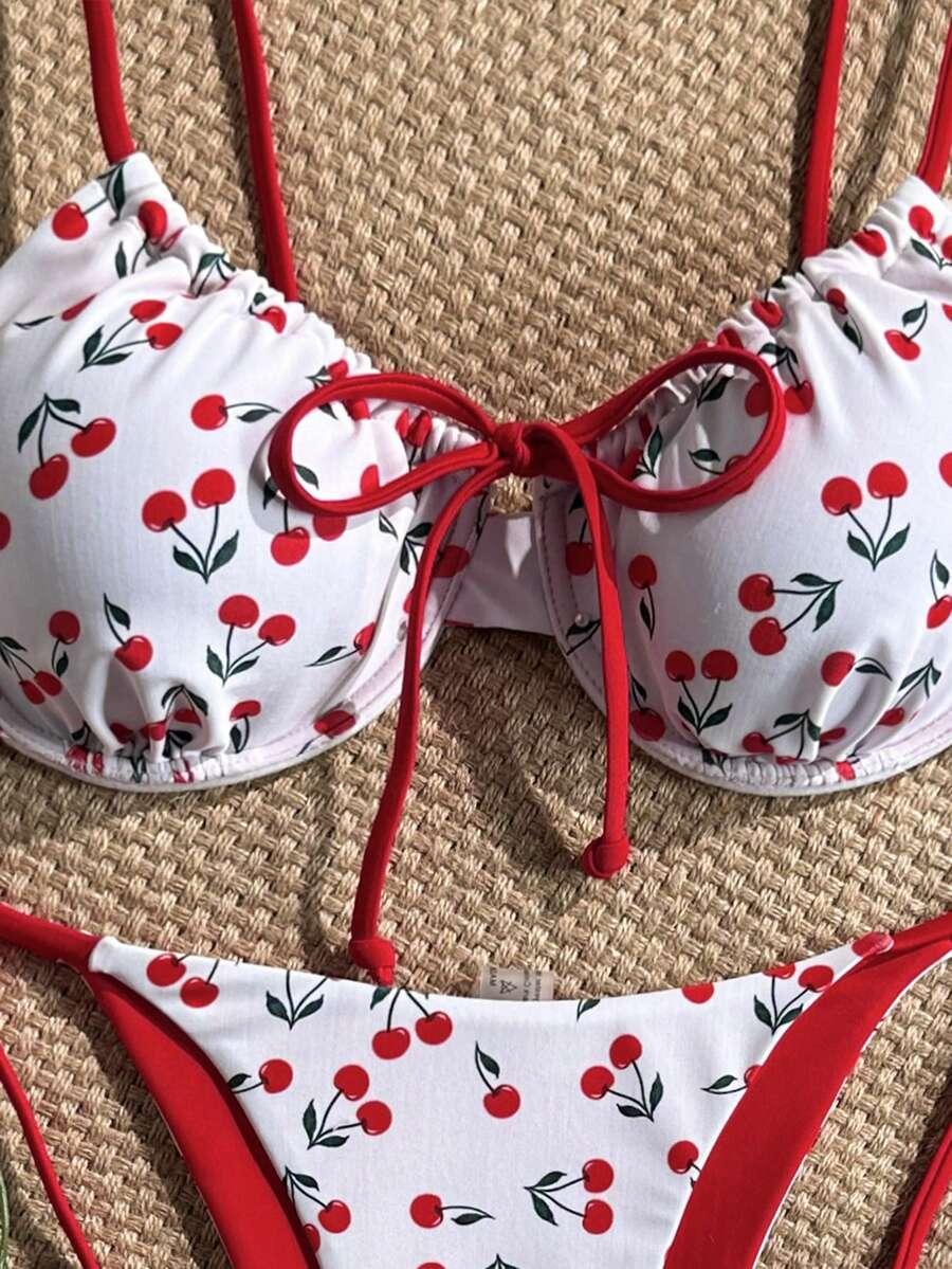 SHEIN DWUCZĘŚCIOWY STRÓJ KĄPIELOWY S09__S
