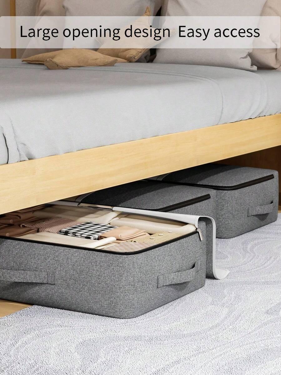 SHEIN SZARY ORGANIZER DO PRZECHOWYWANIA S07__50X40X15CM
