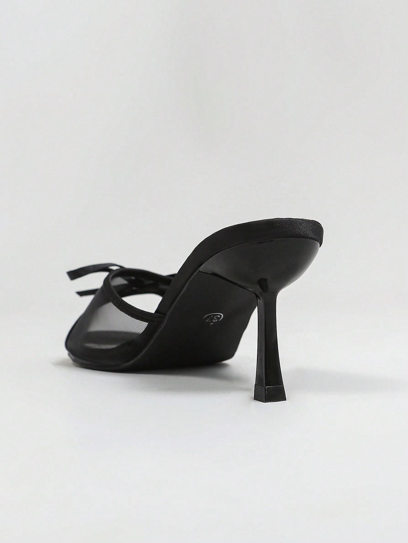 SHEIN CZARNE KLAPKI OBCAS S06__40,5
