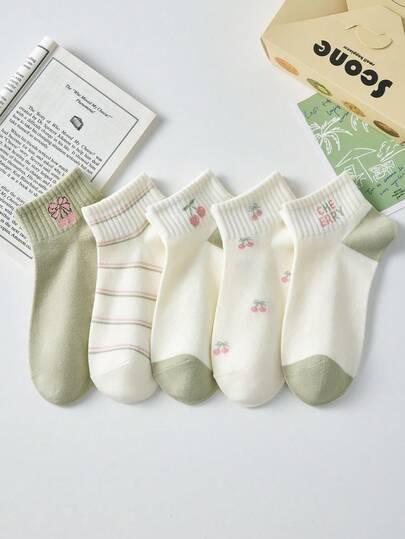 SHEIN SKARPETY WZÓR 5-PACK 39-42