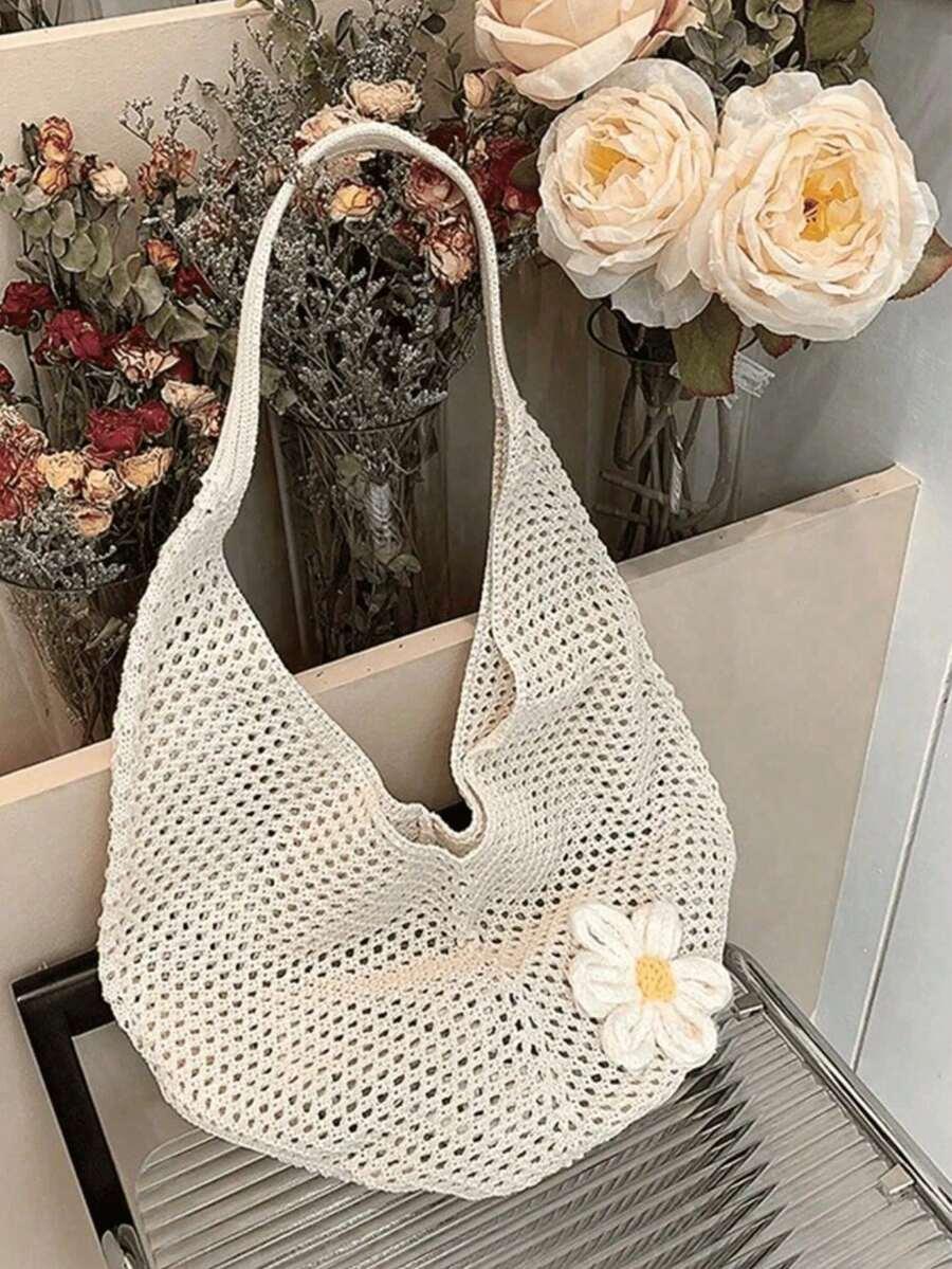 SHEIN KREMOWA TORBA SPLOT S07__37X27