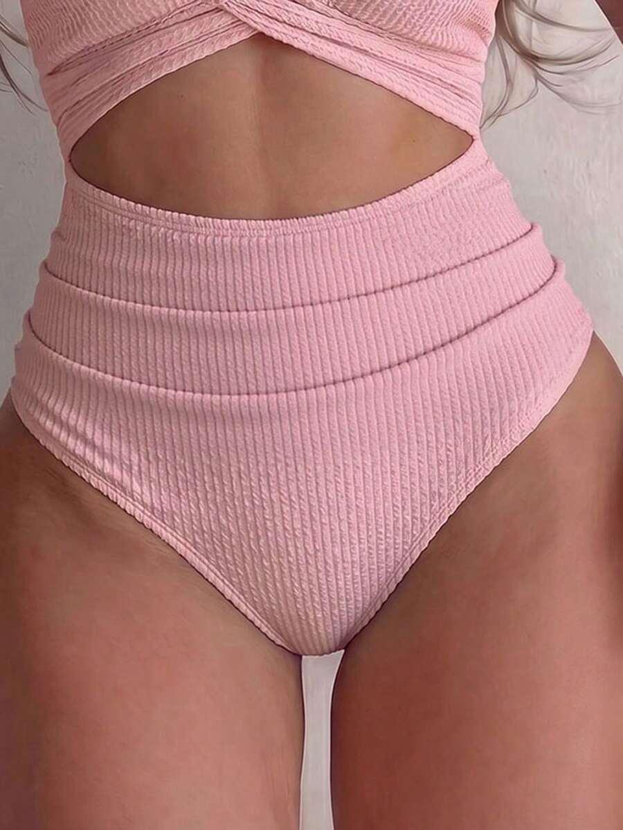 SHEIN JEDNOCZĘŚCIOWY STRÓJ KĄPIELOWY S09__L