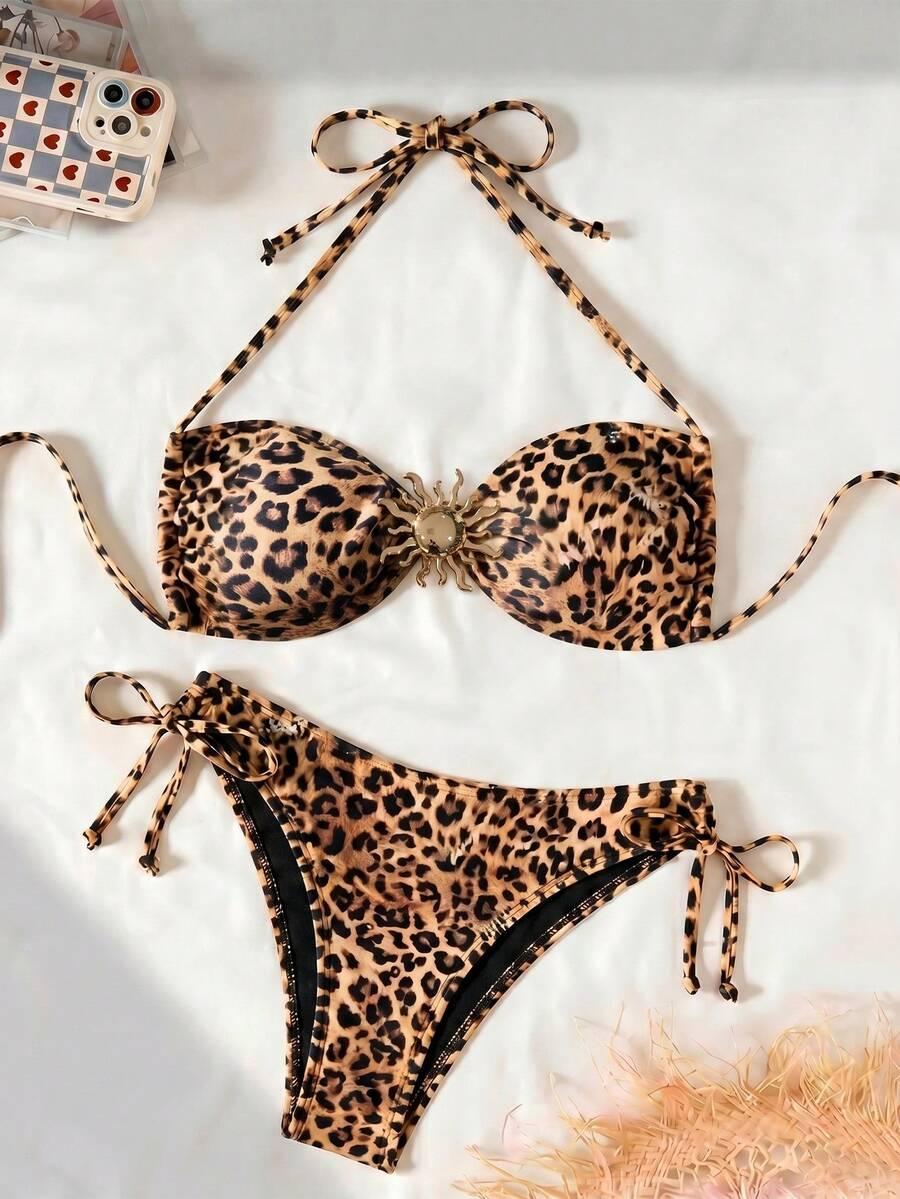 BONVOYETTE DWUCZĘŚCIOWY STRÓJ KĄPIELOWY ANIMAL PRINT S09__L