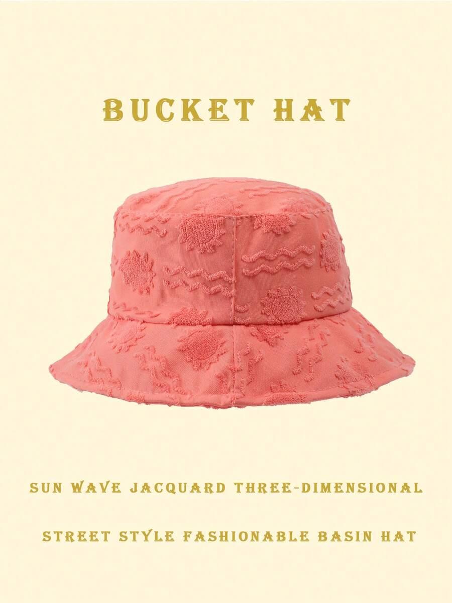 SHEIN KAPELUSZ BUCKET TEKSTURA S07__OS