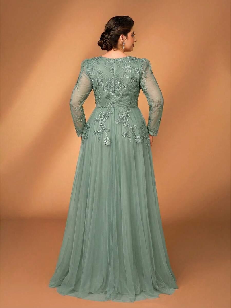 SERIN ZIELONA MAXI SUKIENKA S06__50