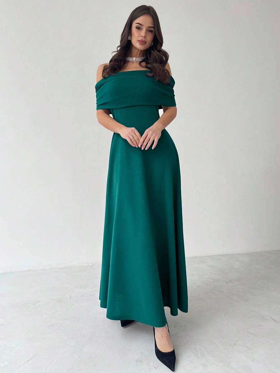 FIRERIE ZIELONA MAXI SUKIENKA S06__L