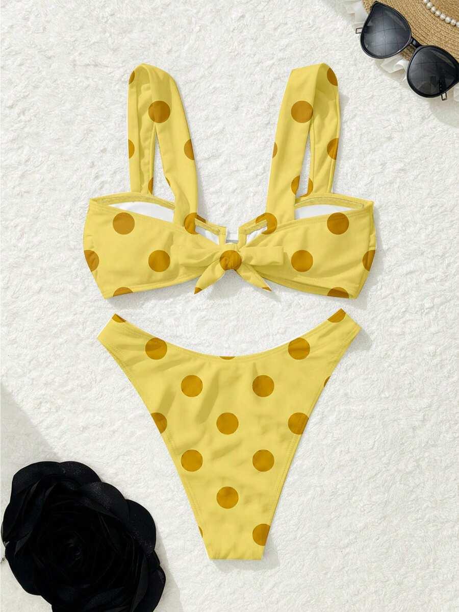 SHEIN DWUCZĘŚCIOWY STRÓJ KĄPIELOWY S09__M