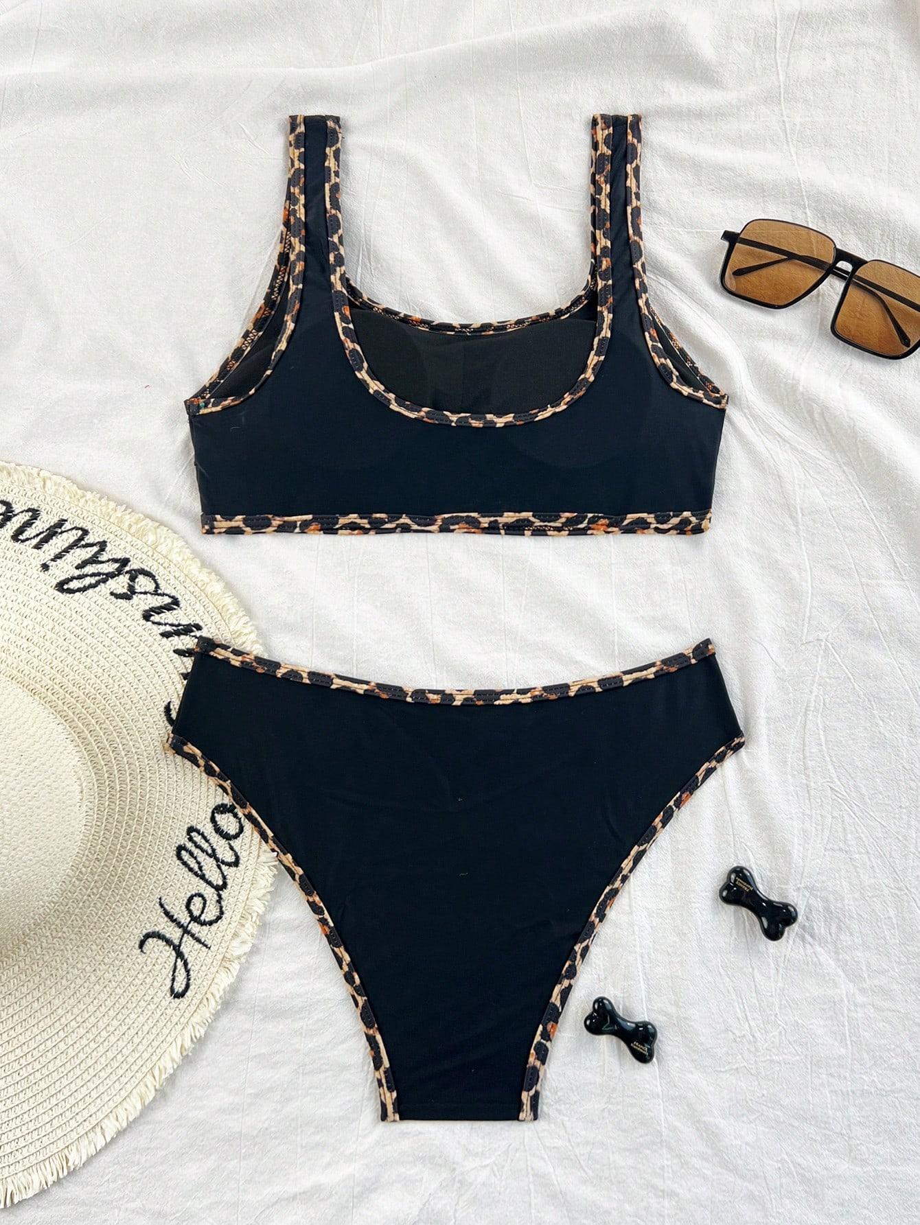 SHEIN DWUCZĘŚCIOWY STRÓJ KĄPIELOWY S09__S