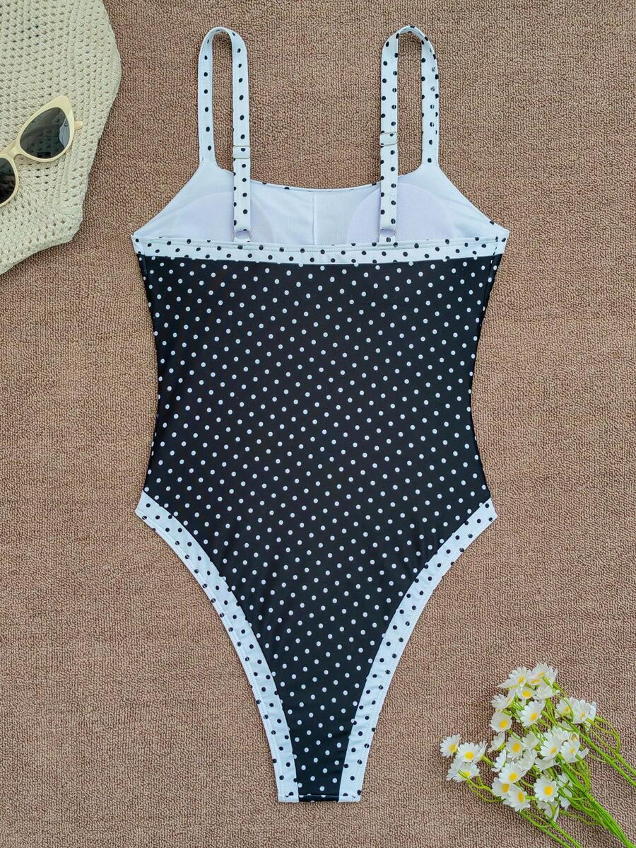 SHEIN JEDNOCZĘŚCIOWY STRÓJ KĄPIELOWY S09__M
