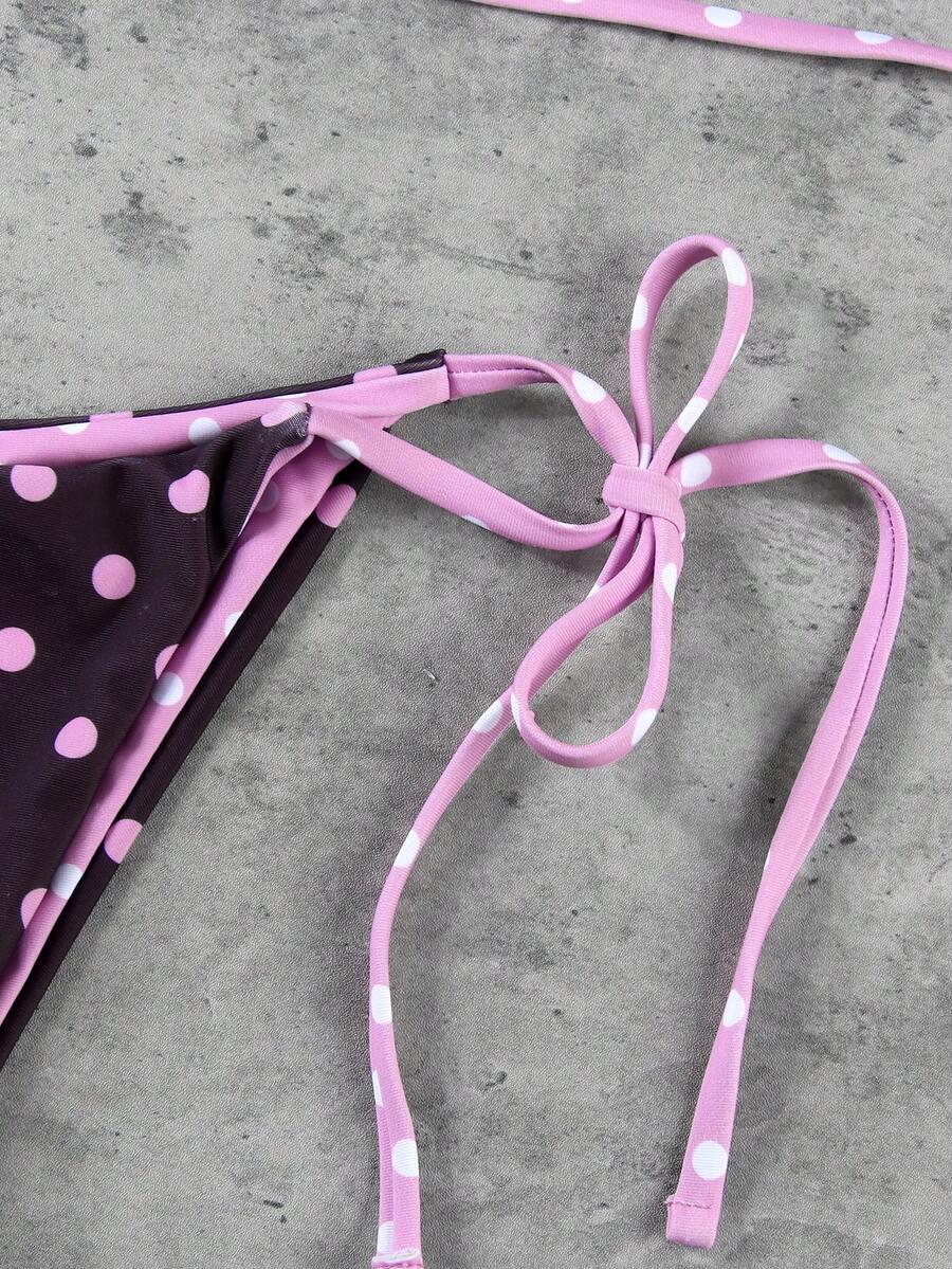 SHEIN TRZYCZĘŚCIOWY STRÓJ KĄPIELOWY S09__XL
