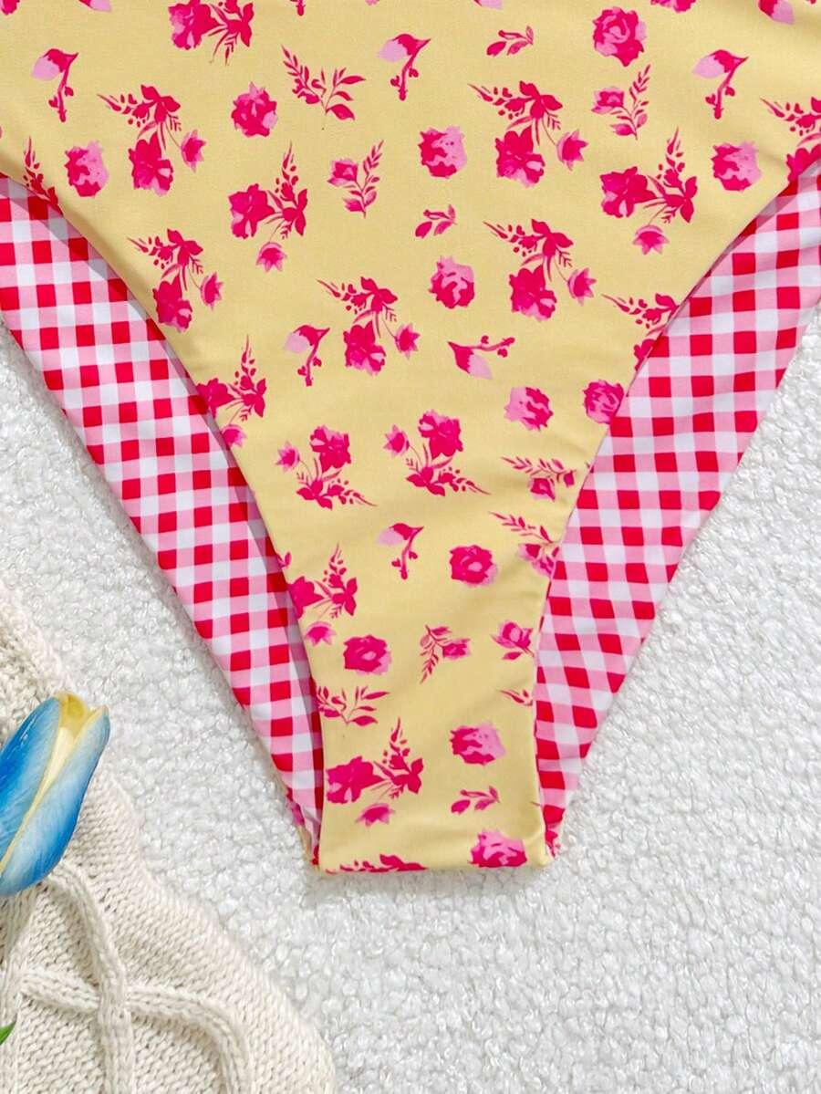 SHEIN DWUCZĘŚCIOWY STRÓJ KĄPIELOWY S09__146/152