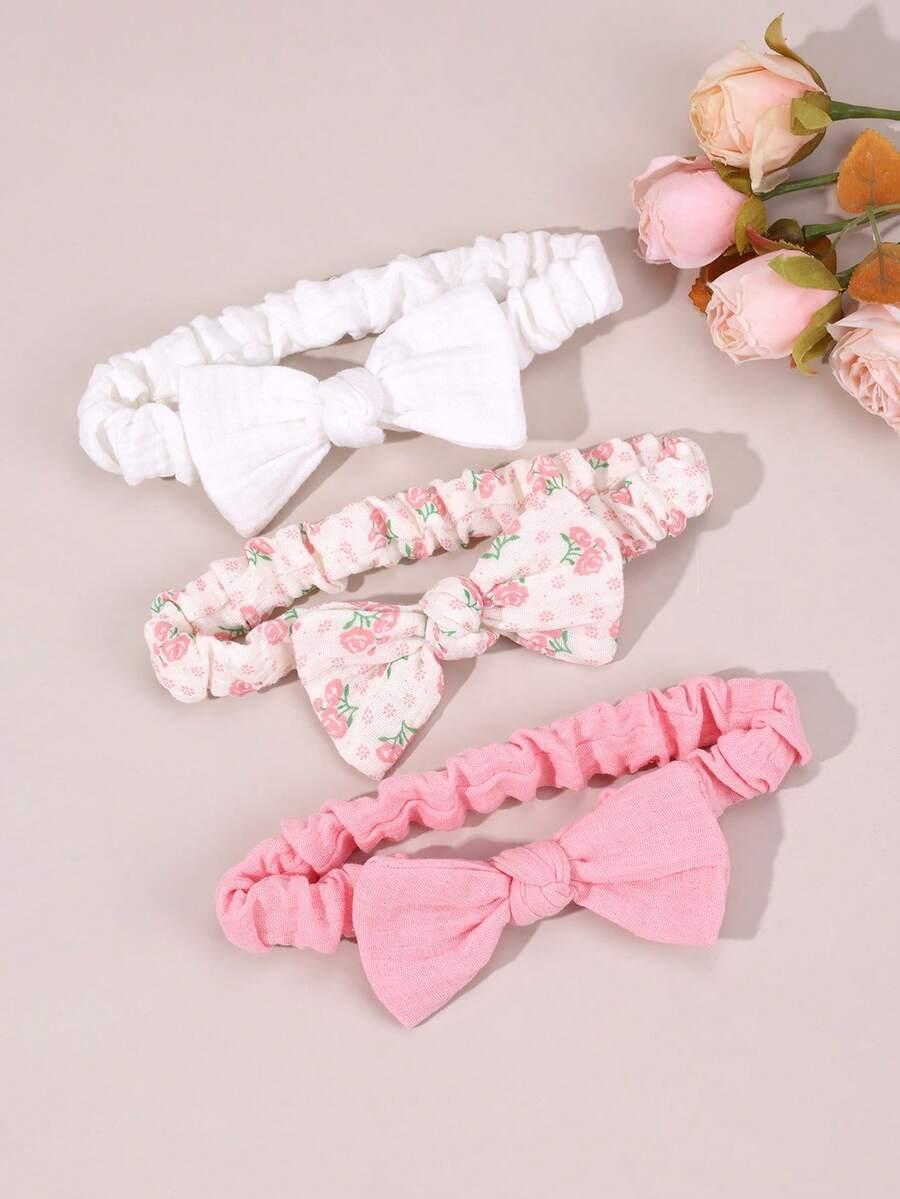 SHEIN OPASKA NA GŁOWĘ KOKARDA 3-PACK S07__6X11