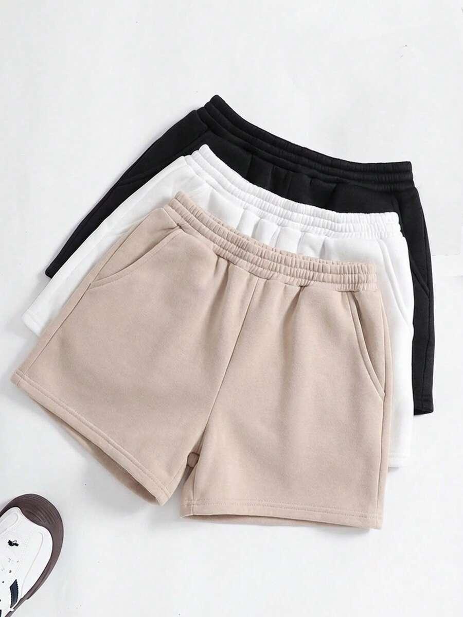 SHEIN DRESOWE SPODENKI 3-PACK S06__146-152