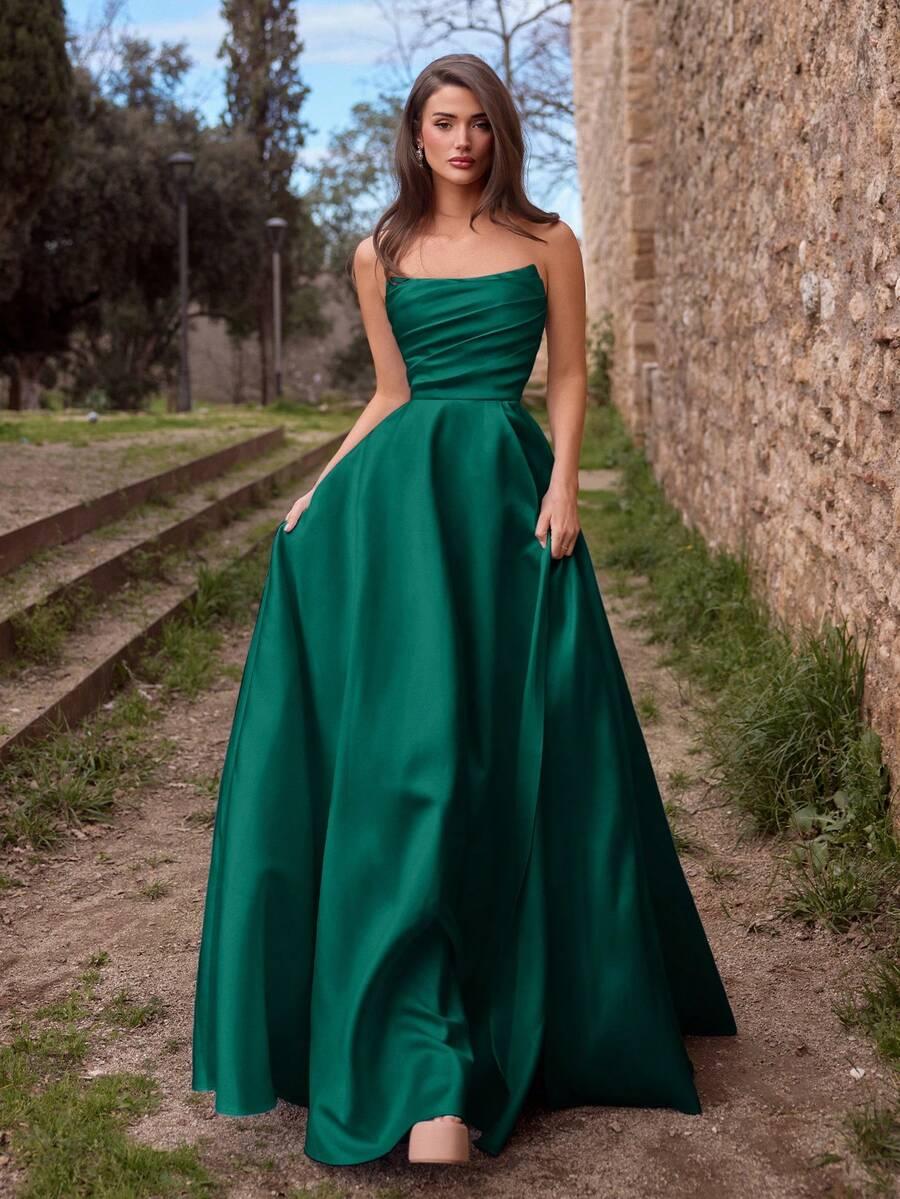 FAERIESTY ZIELONA MAXI SUKIENKA