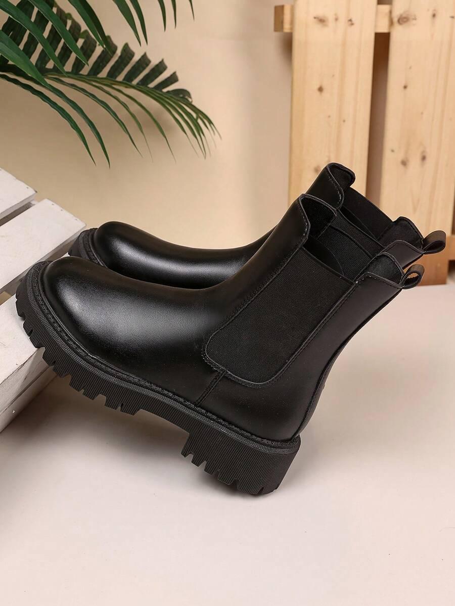 SHEIN CZARNE WSUWANE BOTKI W01__40,5