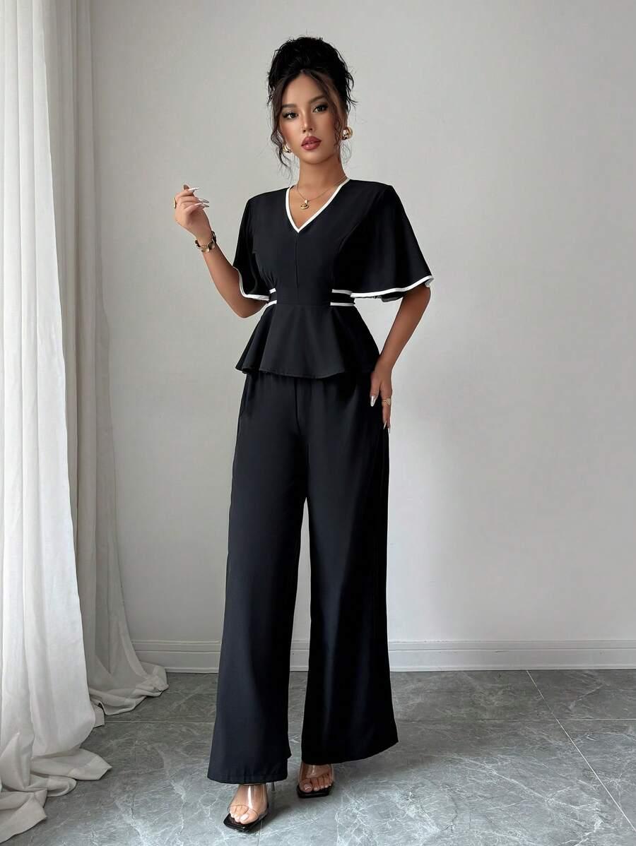 SHEIN BLUZKA SPODNIE KOMPLET S06__M