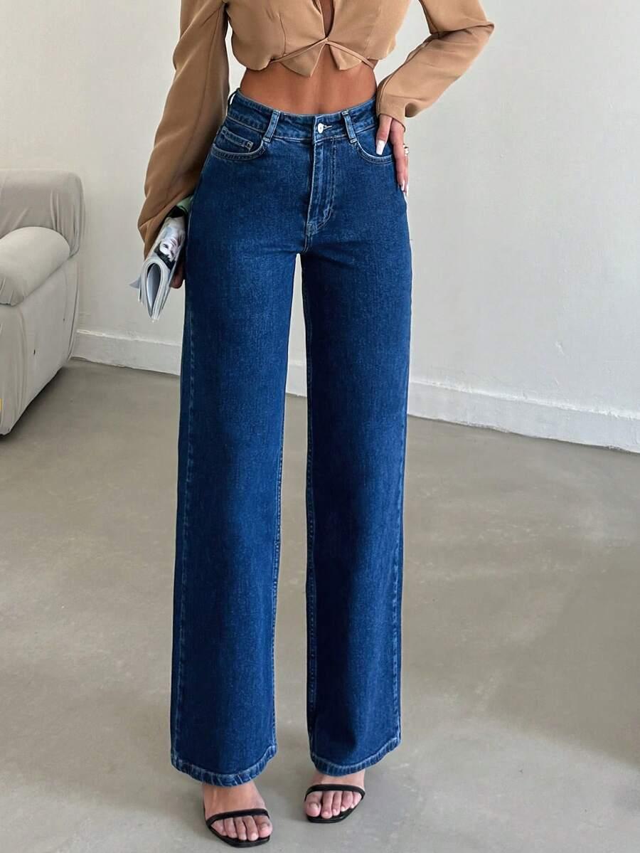 SHEIN JEANSY WYSOKI STAN S06__S