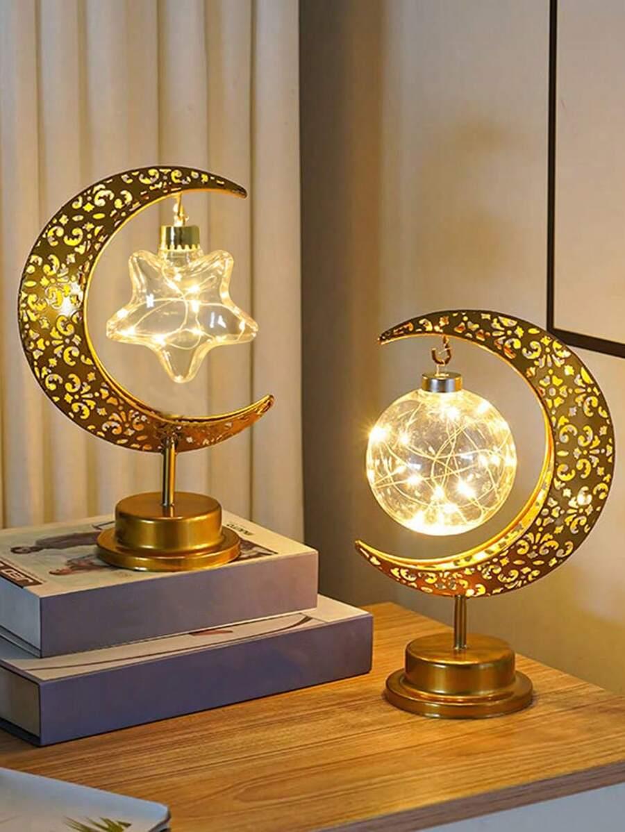 SHEIN LAMPA DEKORACYJNA W KSZTAŁCIE KSIĘŻYCA S07__10X26