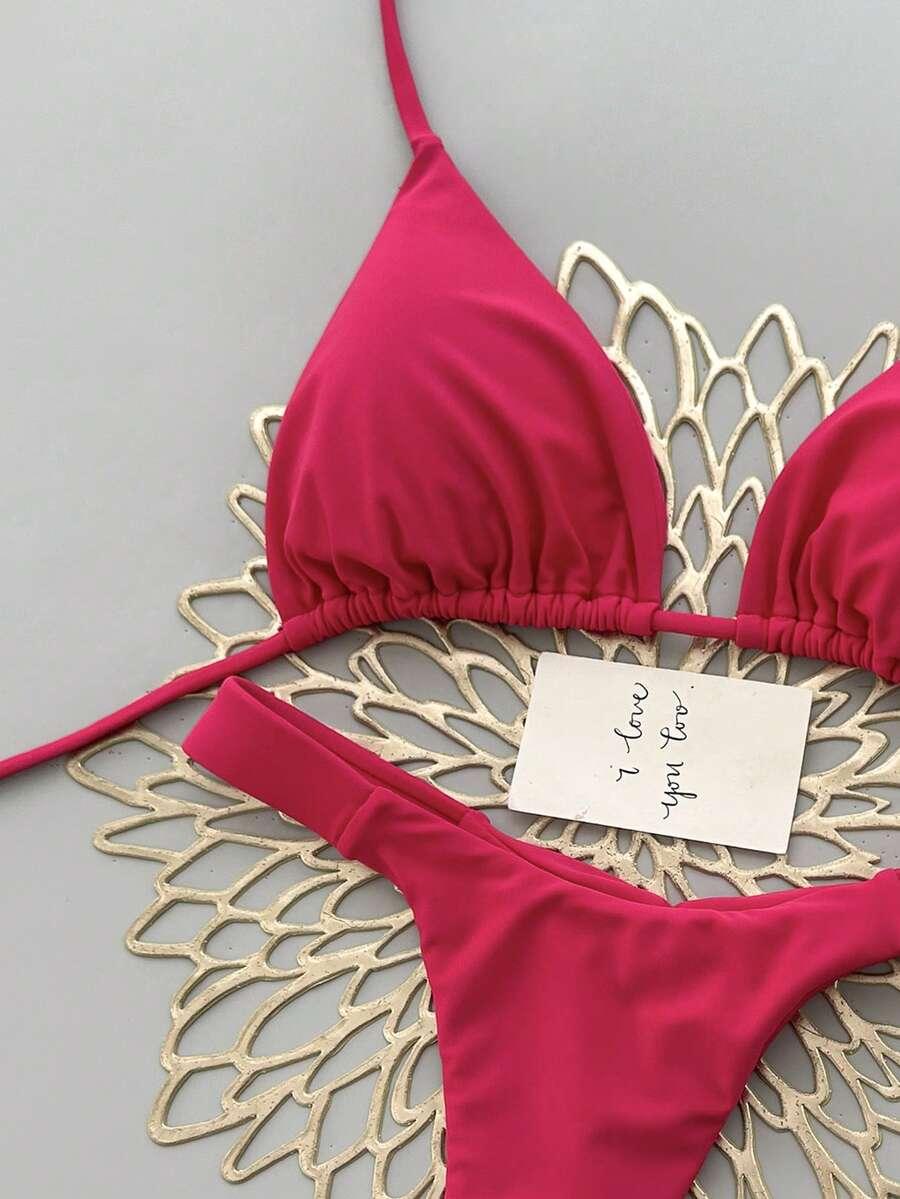 SHEIN DWUCZĘŚCIOWY STRÓJ KĄPIELOWY S09__M