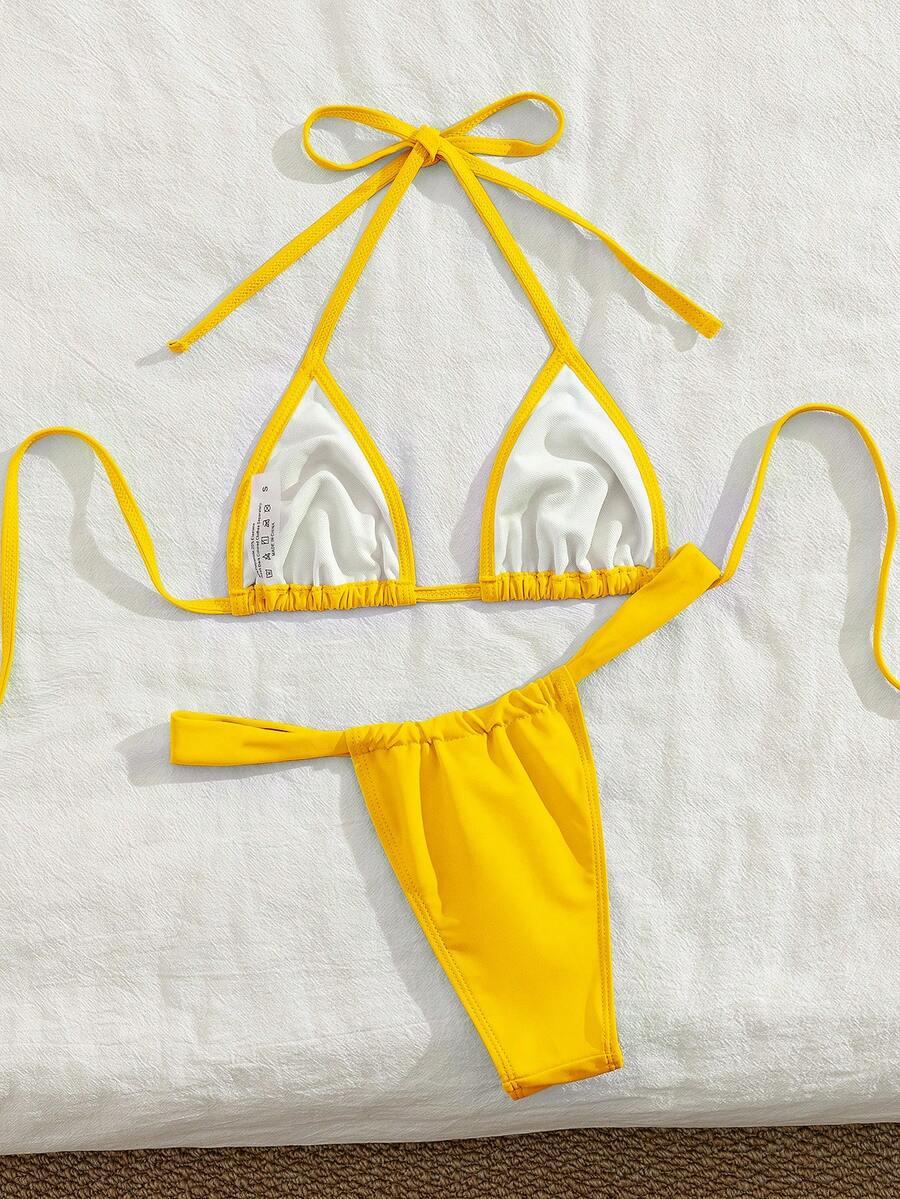 SHEIN DWUCZĘŚCIOWY STRÓJ KĄPIELOWY S09__XS