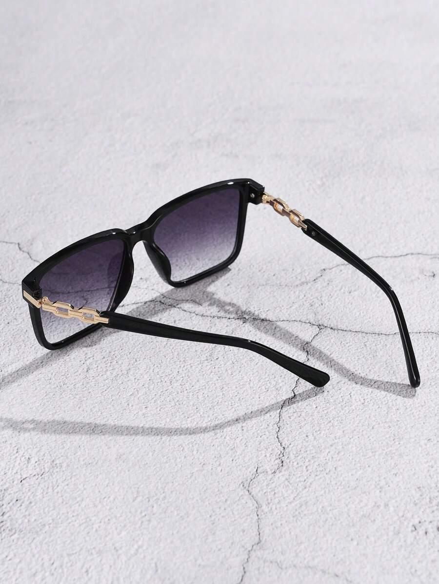 SHEIN CZARNE OKULARY PRZECIWSŁONECZNE S07