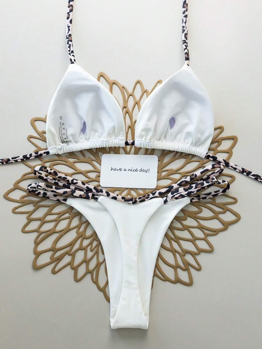 SHEIN DWUCZĘŚCIOWY STRÓJ KĄPIELOWY S09__S