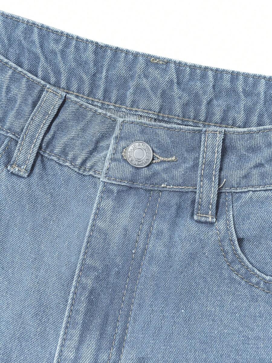 SHEIN NIEBIESKIE SPODNIE JEANS S06__M