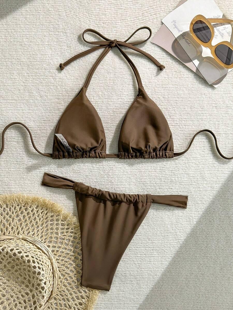 SHEIN DWUCZĘŚCIOWY STRÓJ KĄPIELOWY S09__XXS