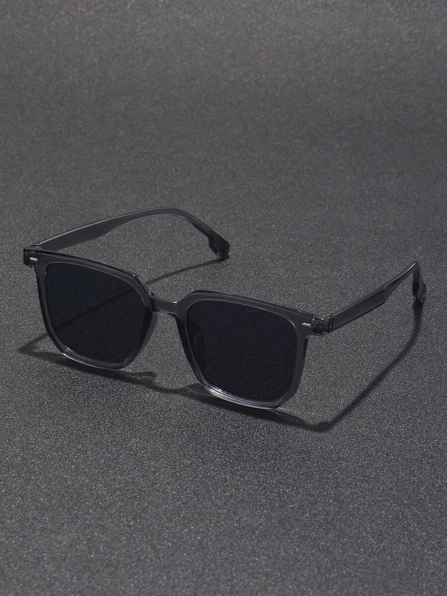 SHEIN CZARNE OKULARY PRZECIWSŁONECZNE S07
