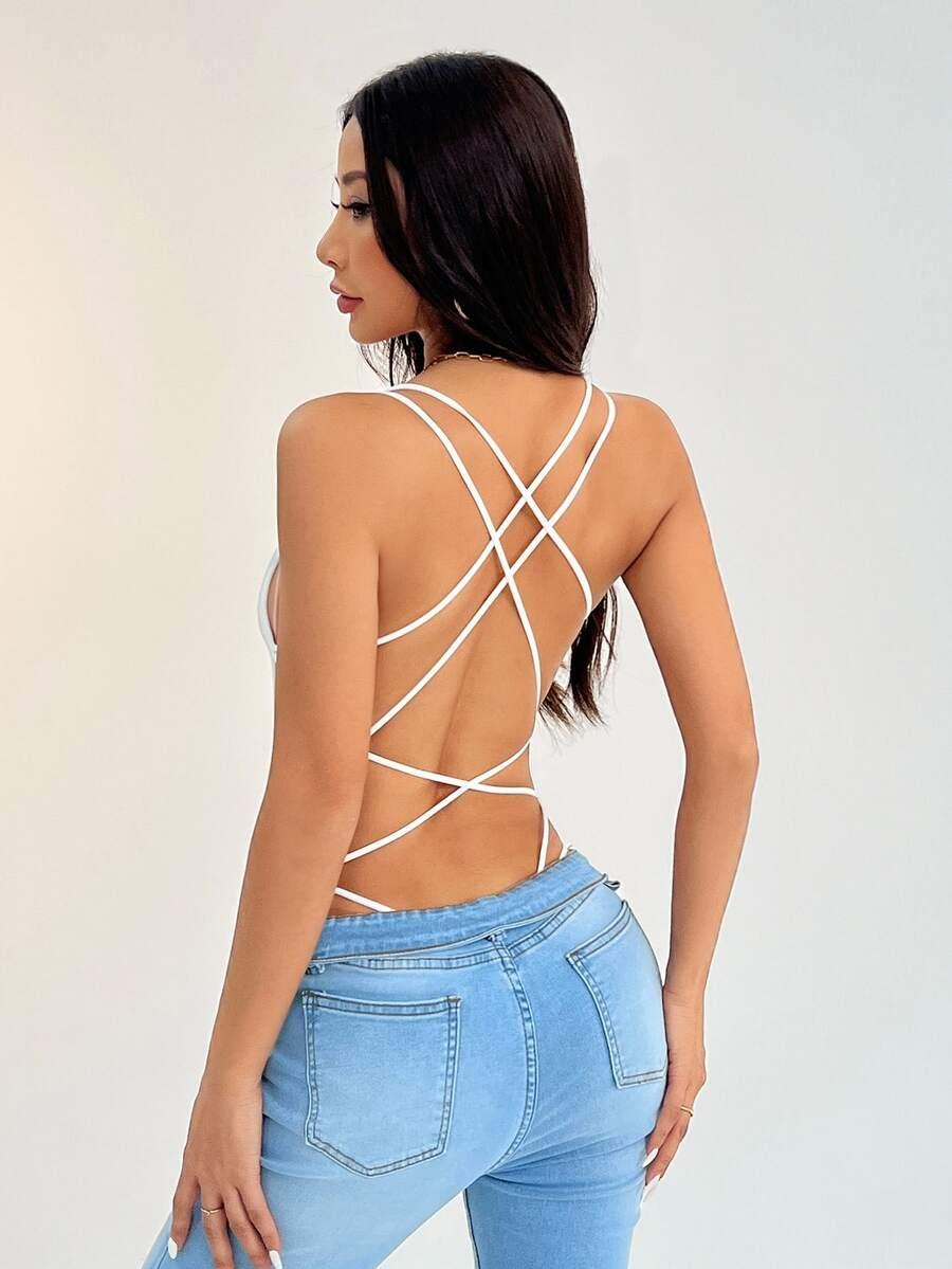 SHEIN BIAŁE BODY NA RAMIĄCZKACH S06__XS