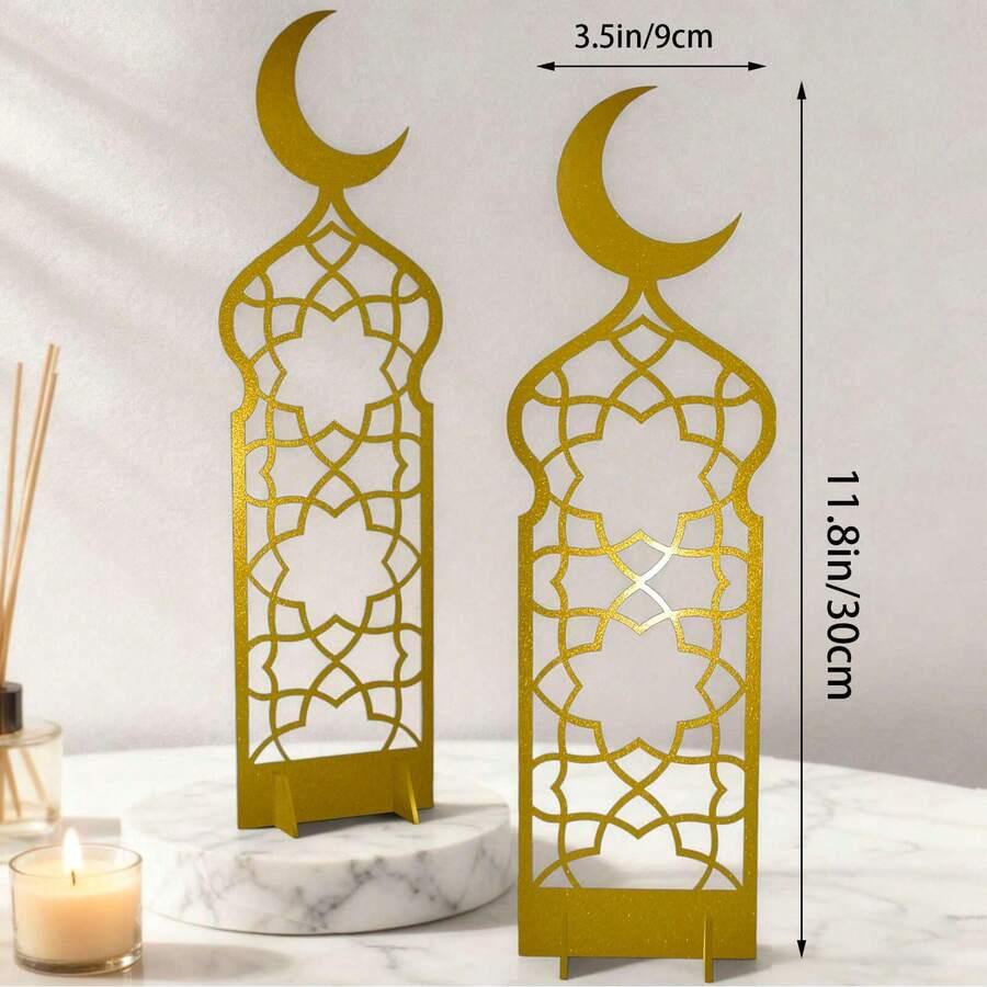 SHEIN ZŁOTA DEKORACJA 2-PACK S07__30X8,5