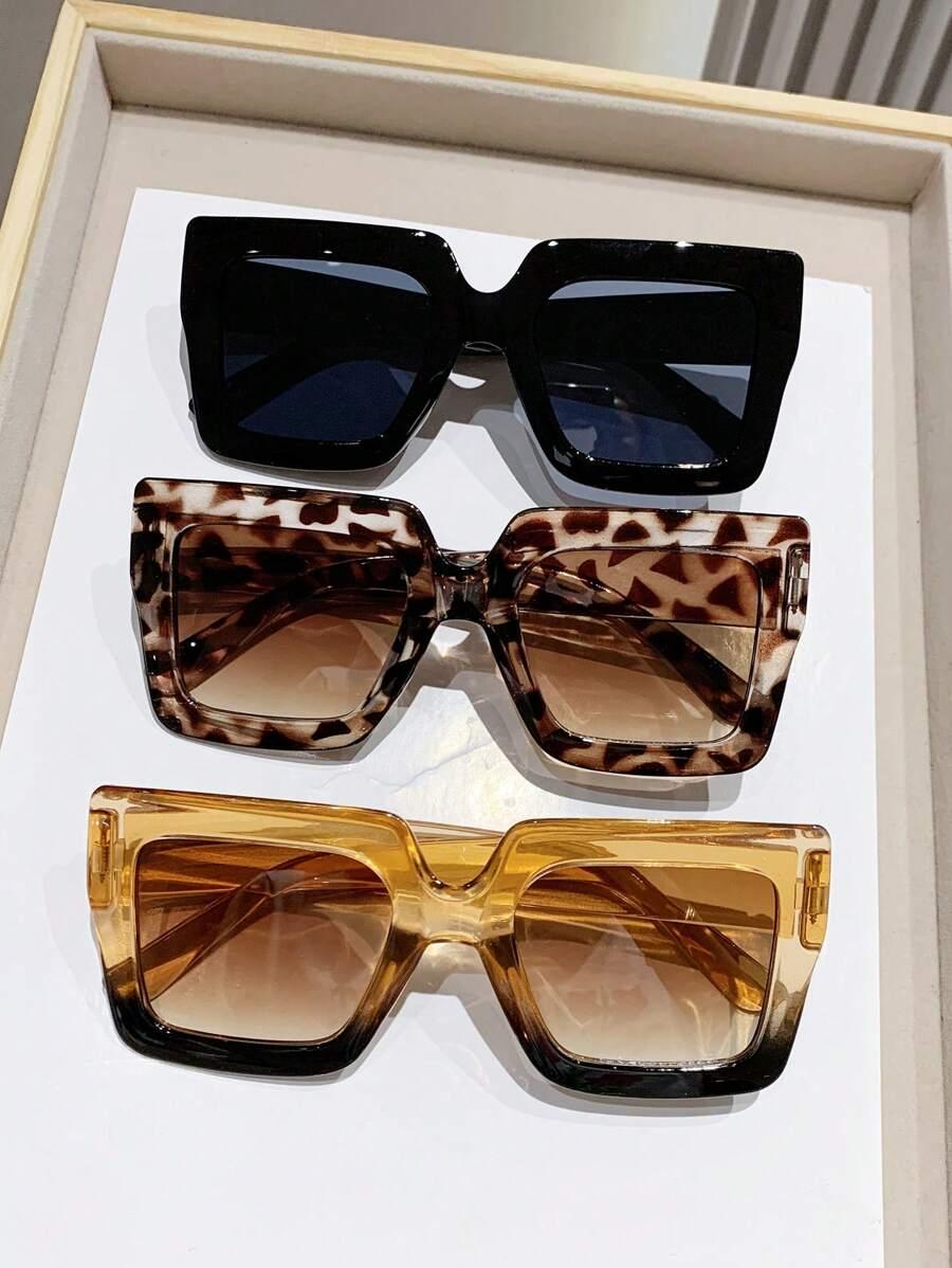 SHEIN OKULARY PRZECIWSŁONECZNE 3-PACK S07