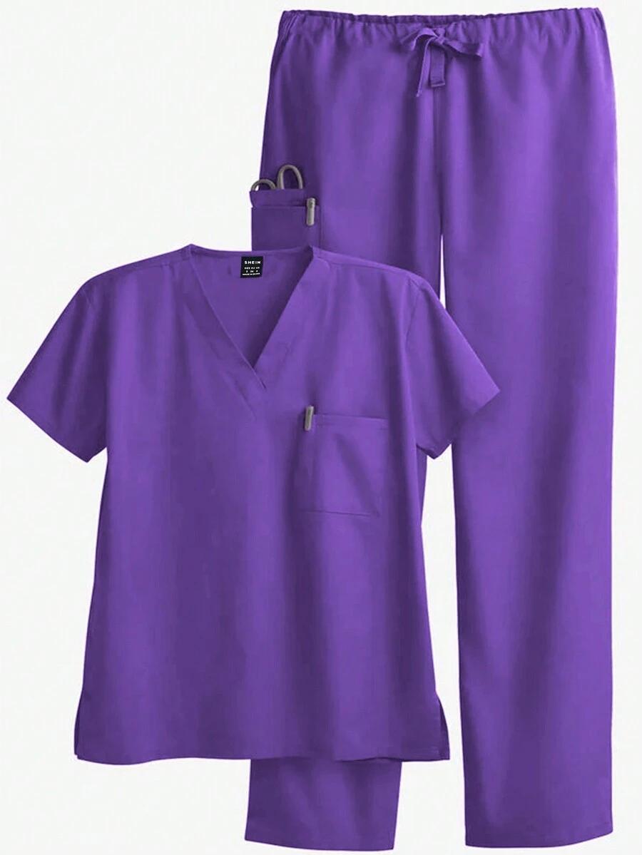 SHEIN KOMPLET BLUZKA SPODNIE S06__XS