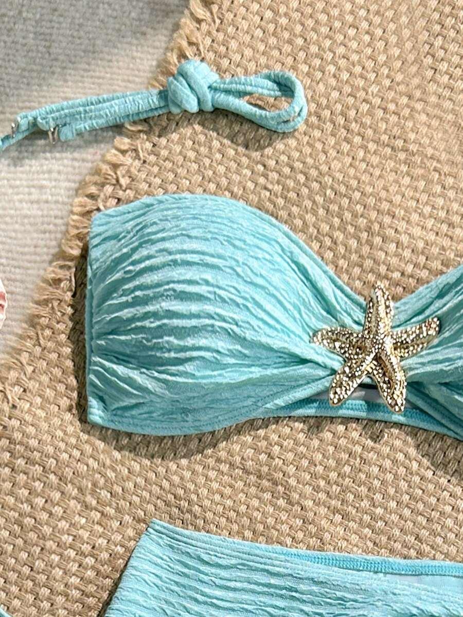 SOLEIA TRZYCZĘŚCIOWY KOMPLET BIKINI PAREO S06__XXS